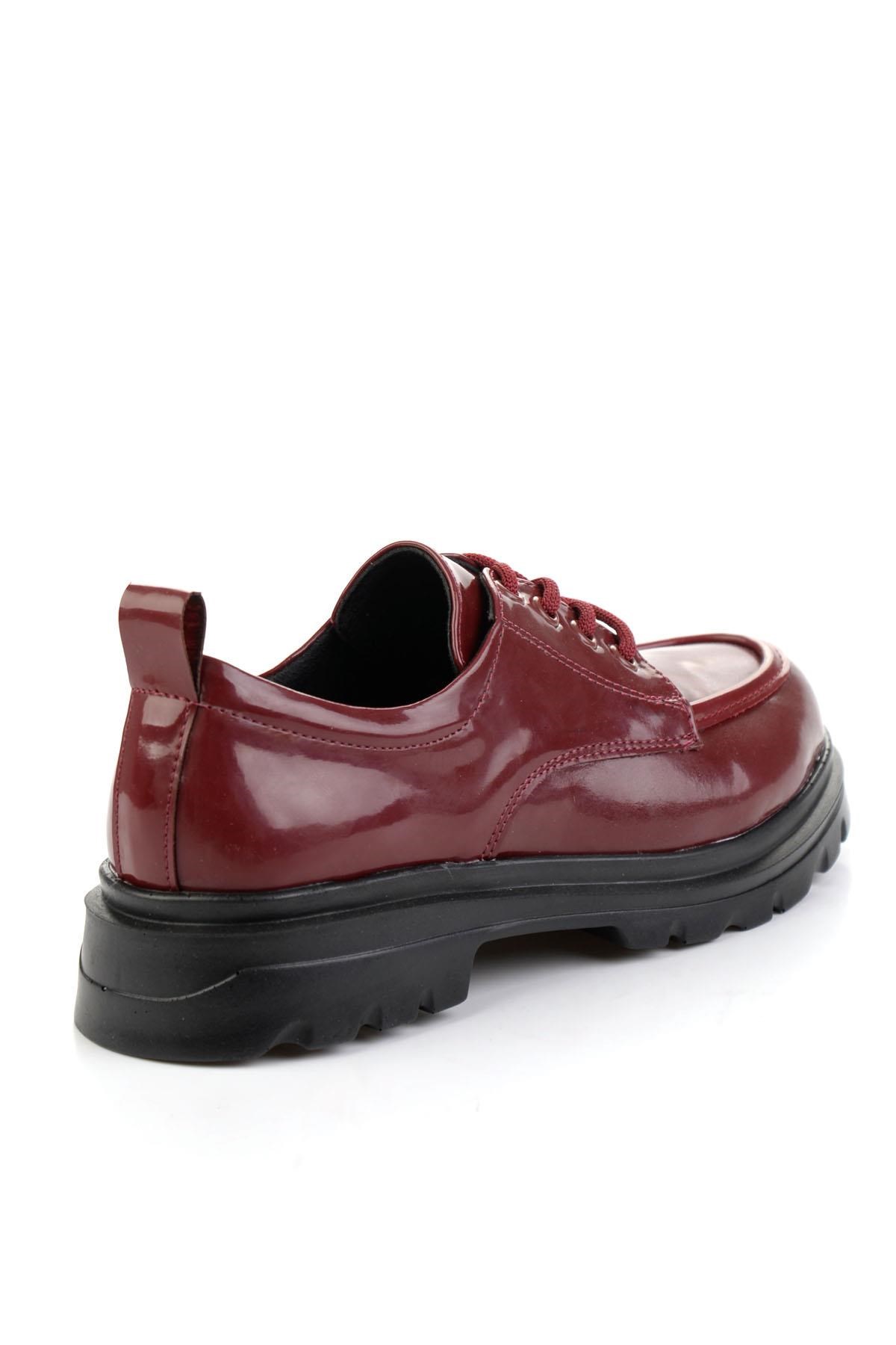 Bordo  Kadın Casual Ayakkabı K01823016498