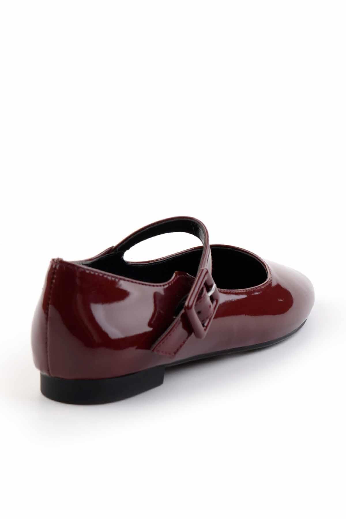 Bordo Rugan  Kadın Babet K01327430008