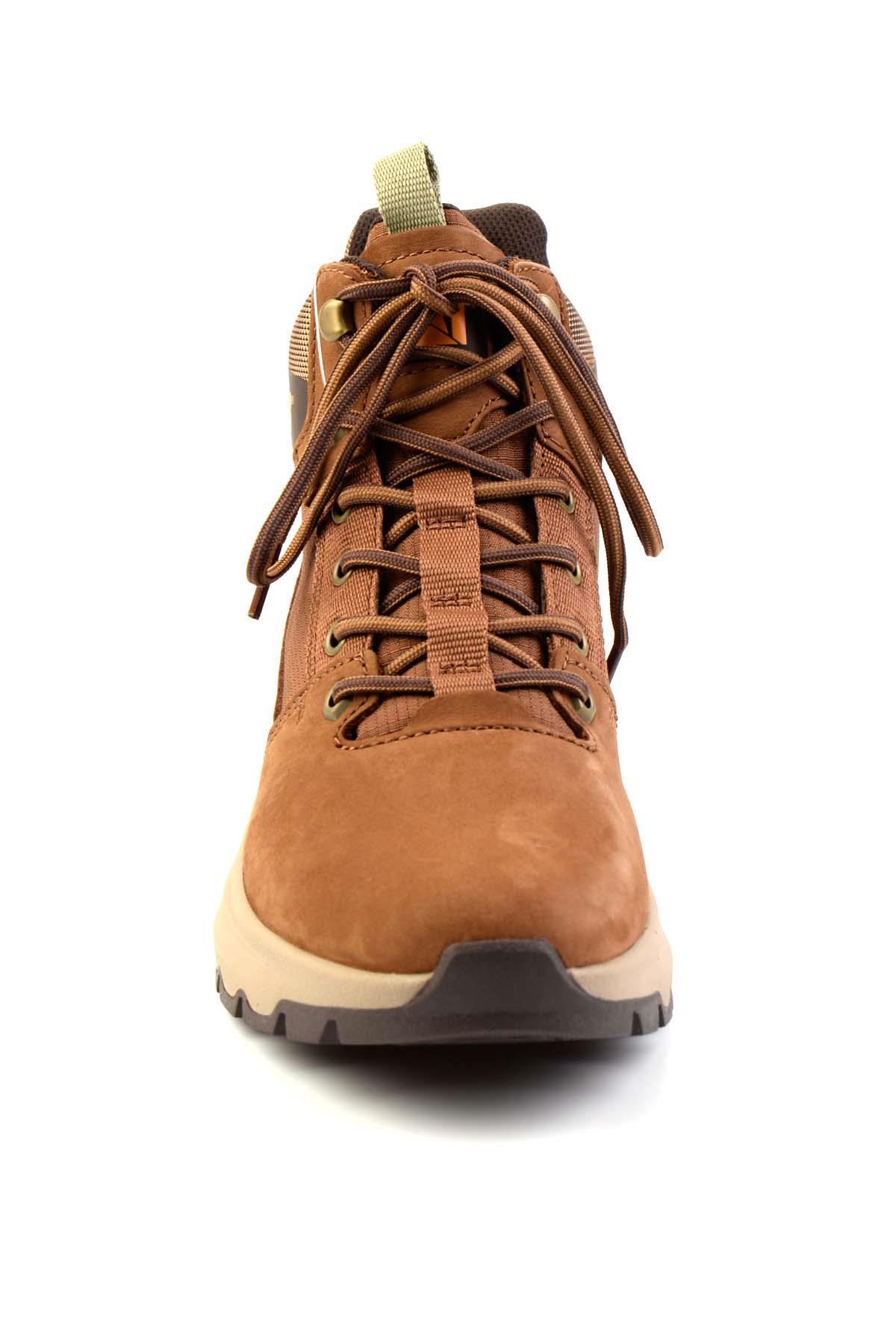 Brown Leather Erkek Bot & Bootie CAT1111120801