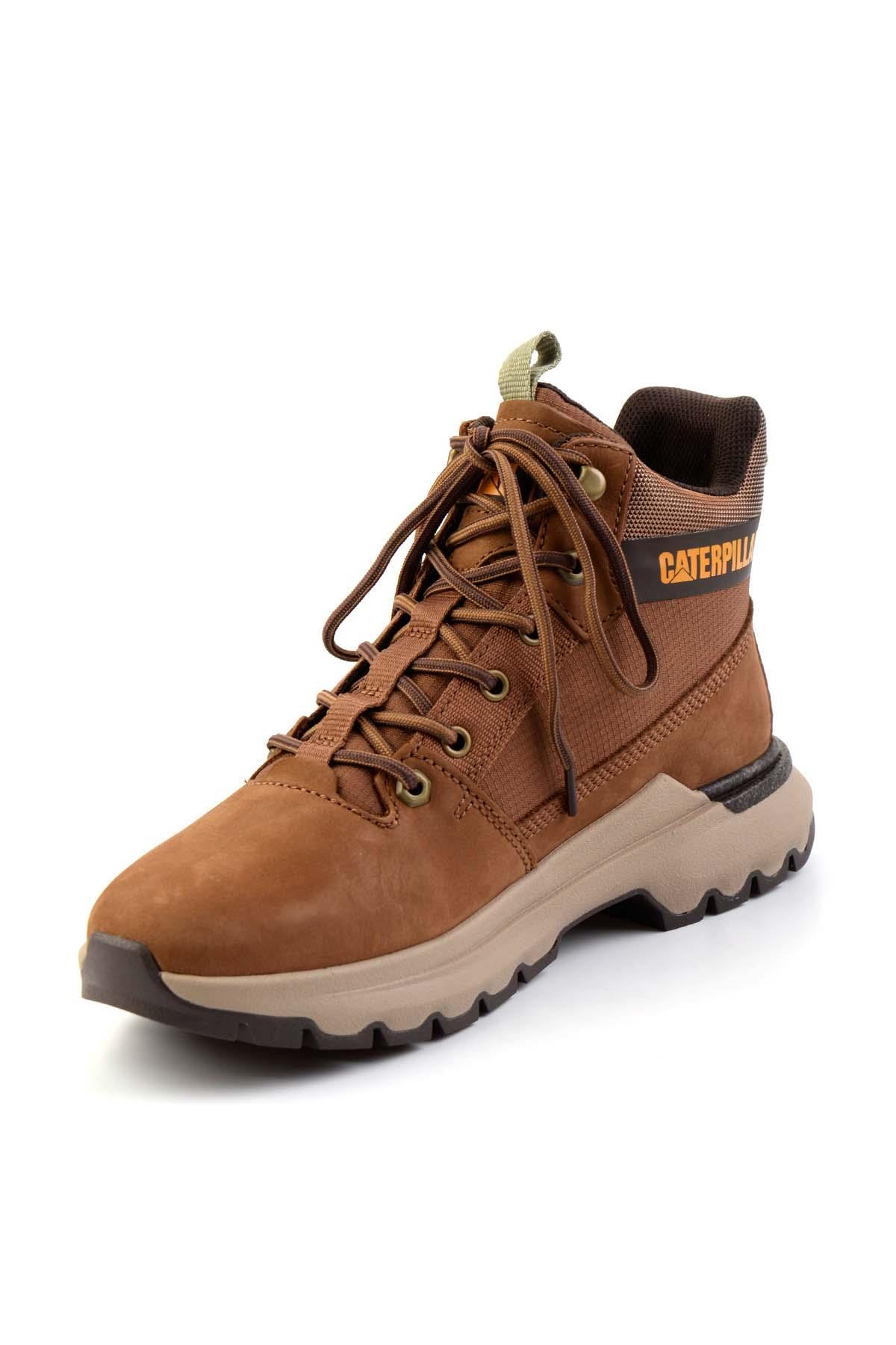 Brown Leather Erkek Bot & Bootie CAT1111120801