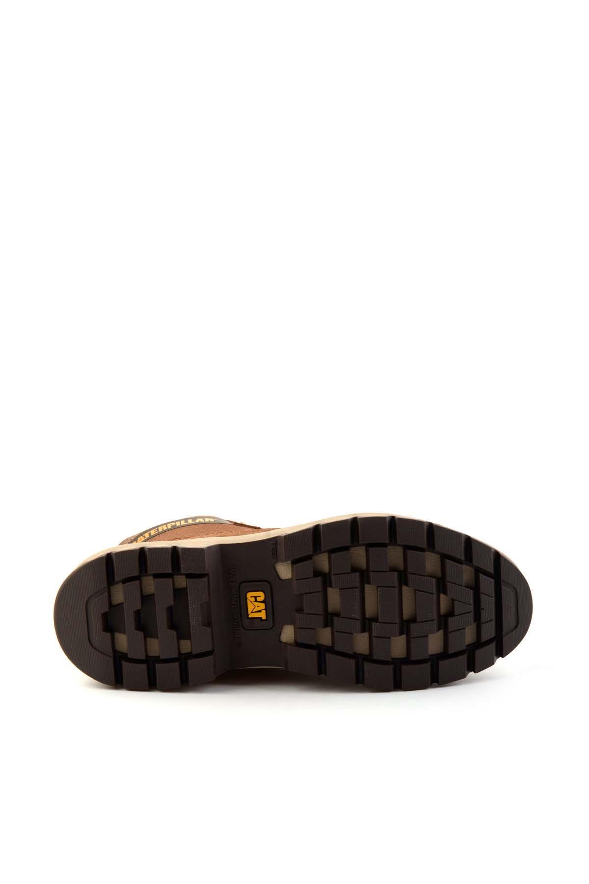 Brown Leather Erkek Bot & Bootie CAT1111120801
