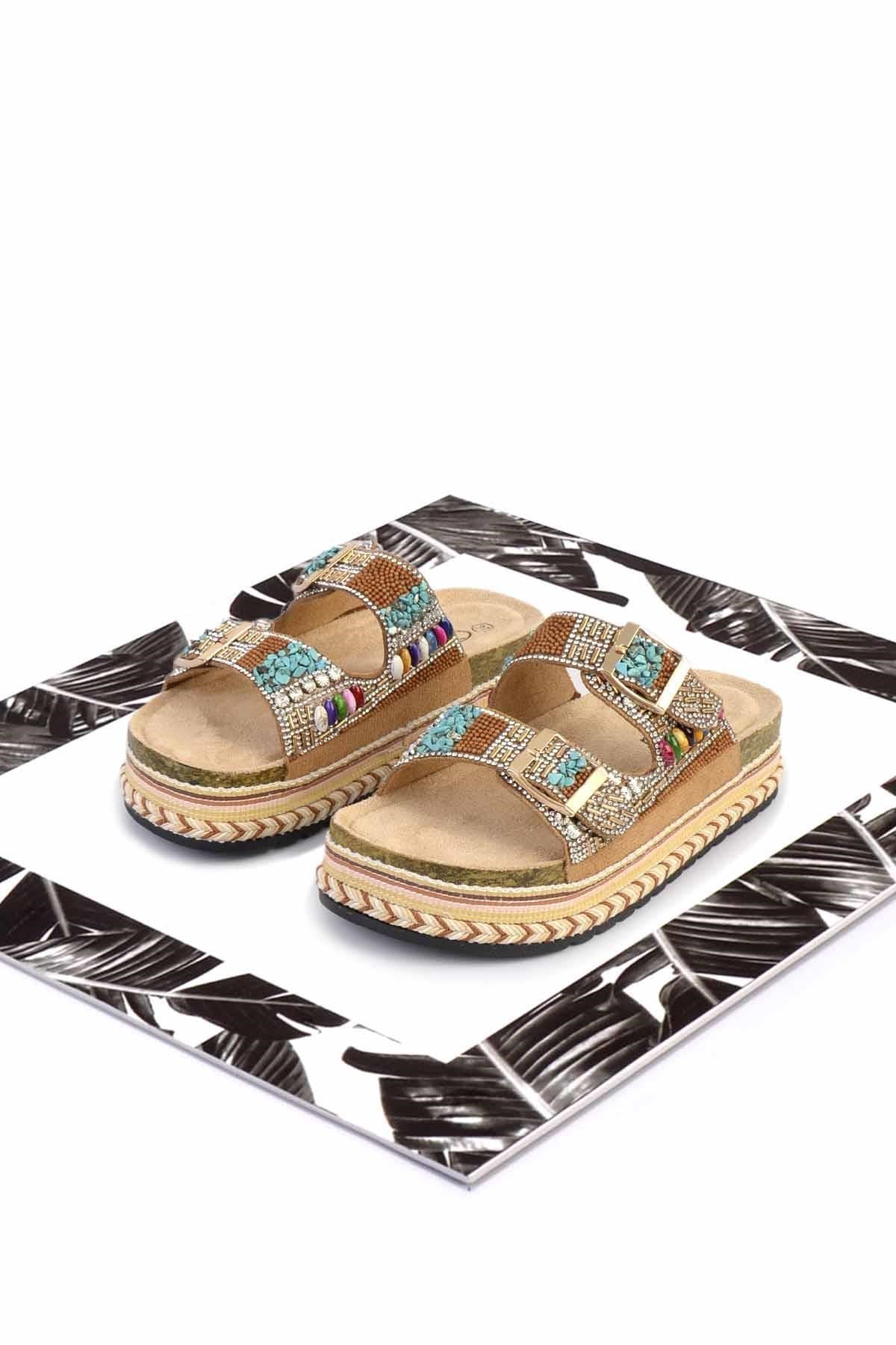 Camel  Kadın Terlik K04185010387