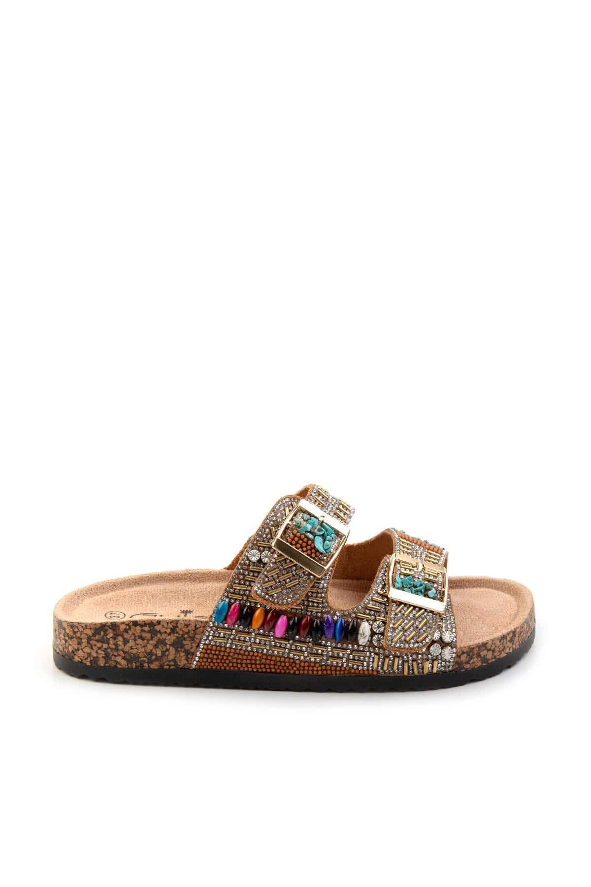 Camel  Kadın Terlik K04185102287