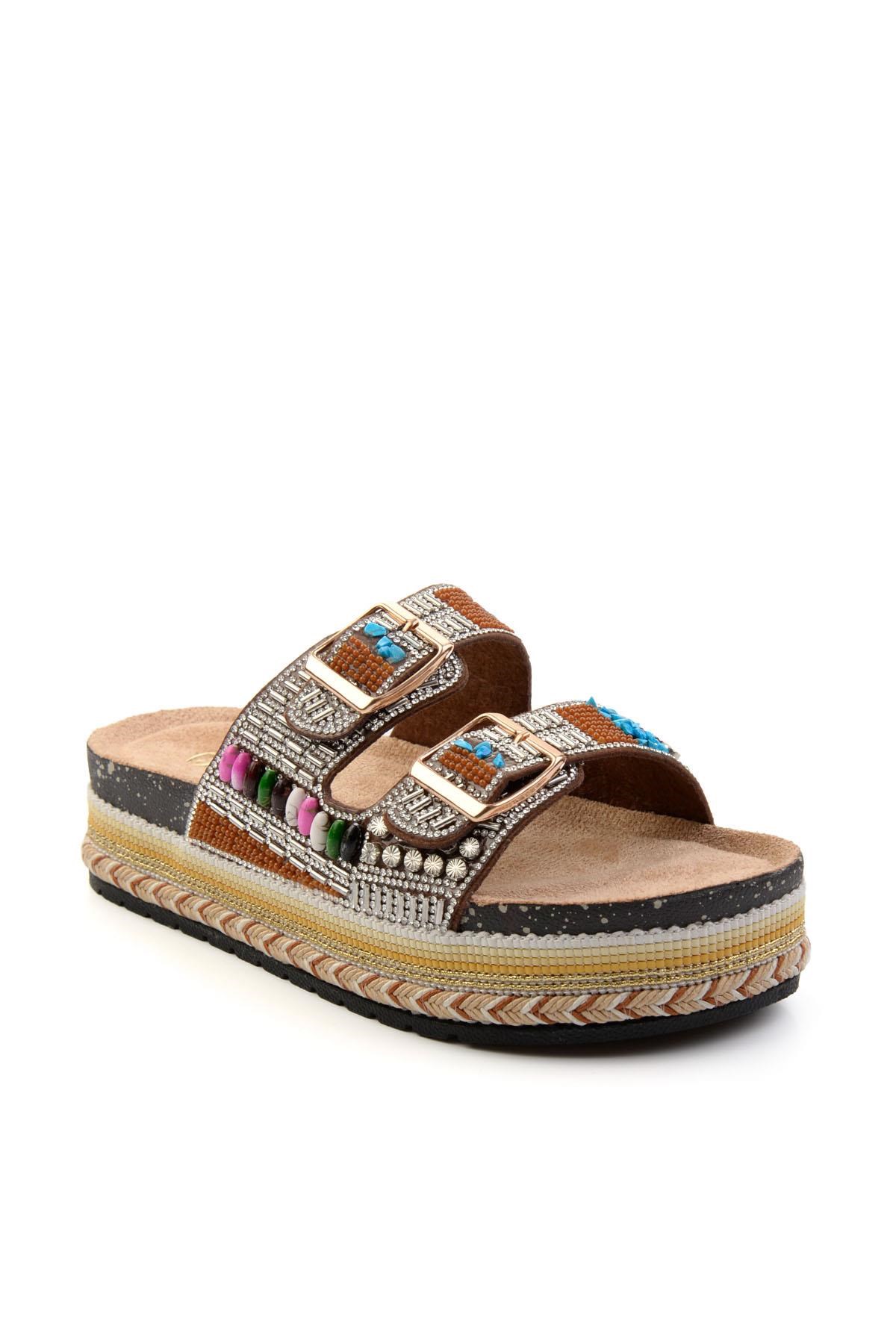 Camel  Kadın Terlik K04824708087