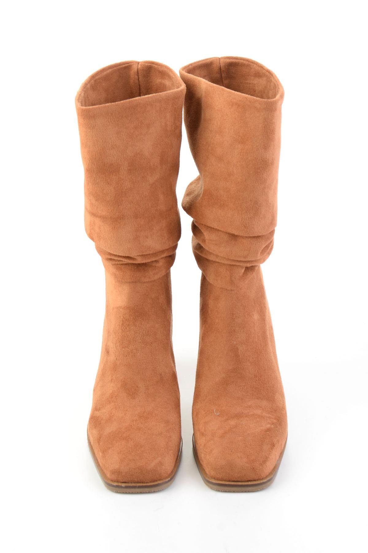 Camel Süet  Kadın Çizme K03823167472