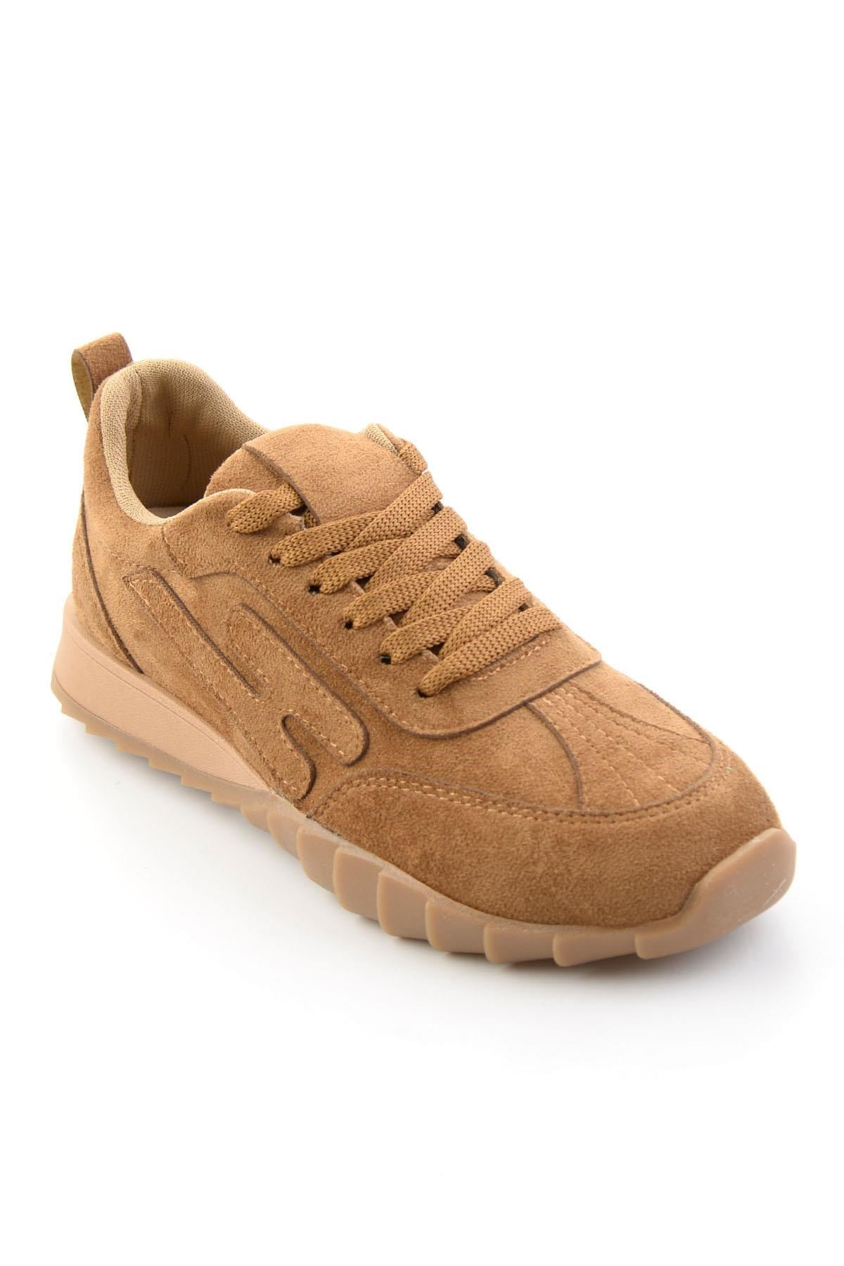 Camel Süet  Kadın Sneaker K01234050472
