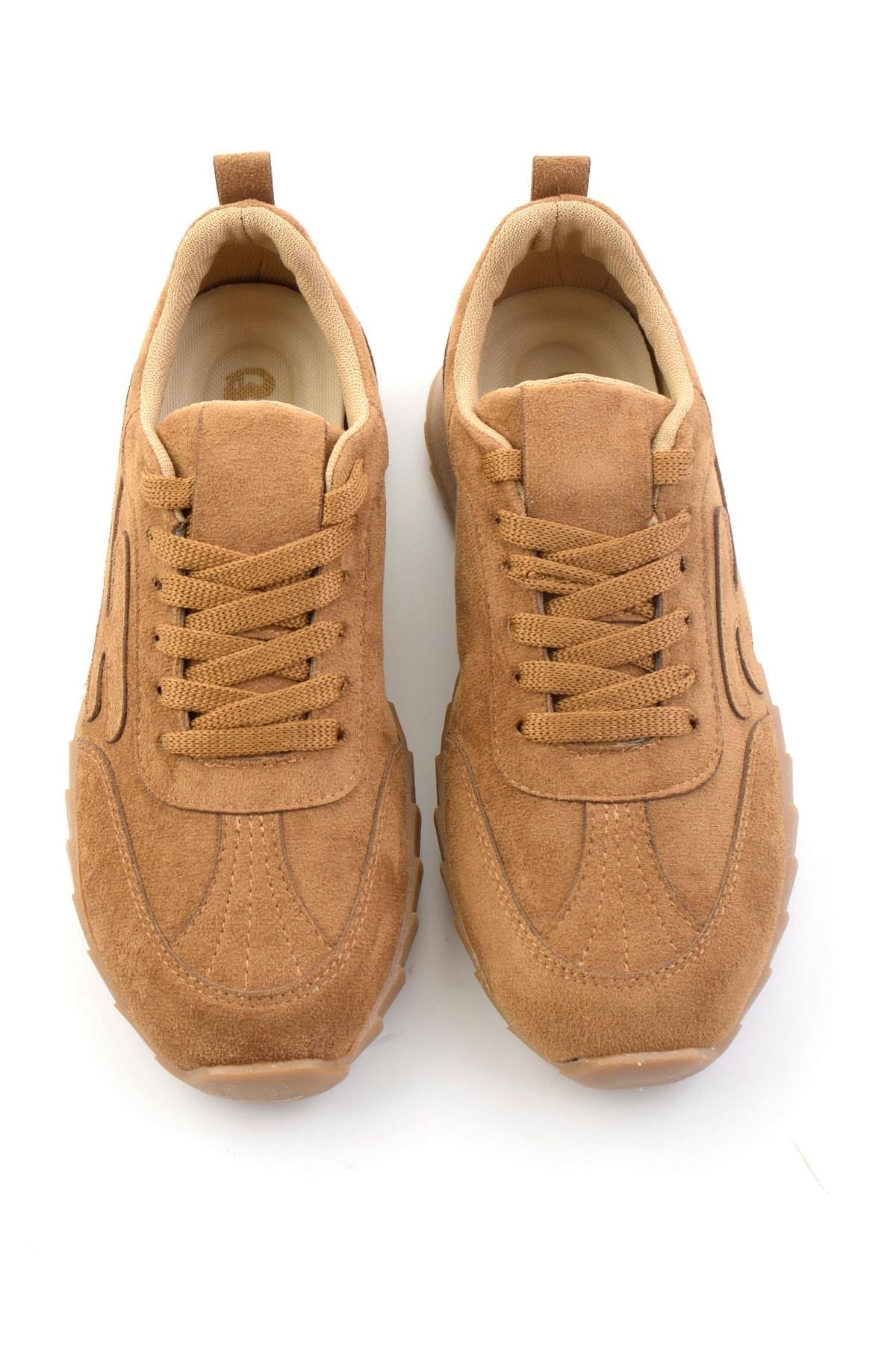 Camel Süet  Kadın Sneaker K01234050472