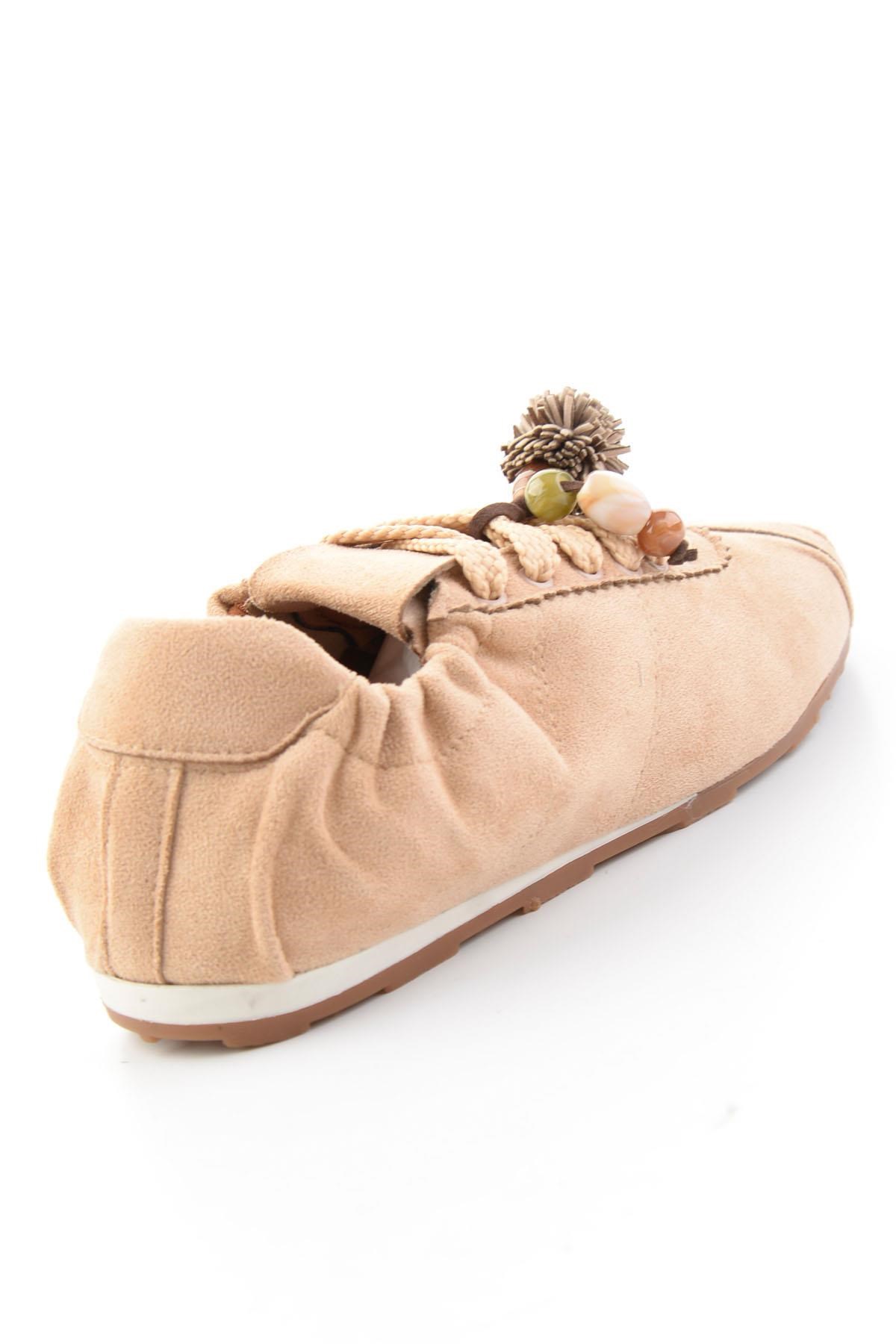 Camel Süet  Kadın Sneaker K01235044572