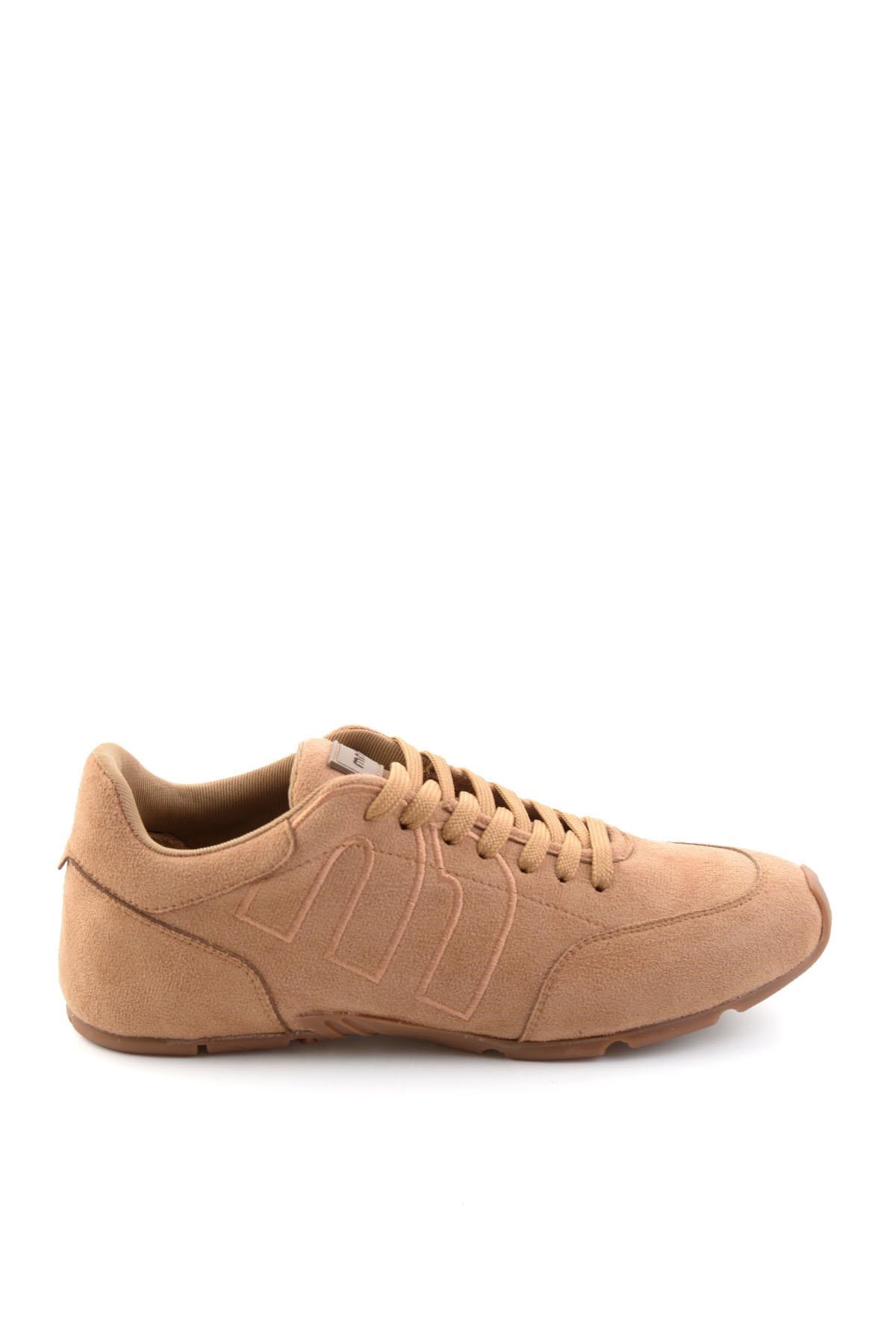 Camel Süet  Kadın Sneaker K01791074072