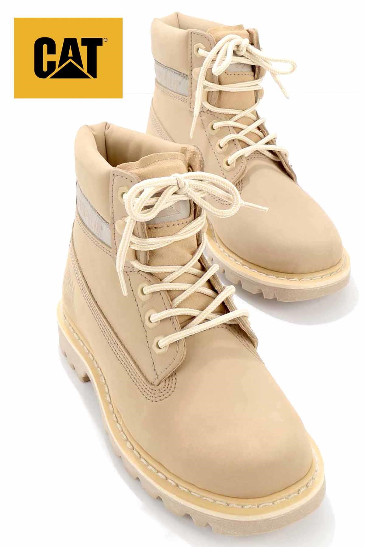 Caramel Hakiki Deri Kadın Bot & Bootie CAT0111000101