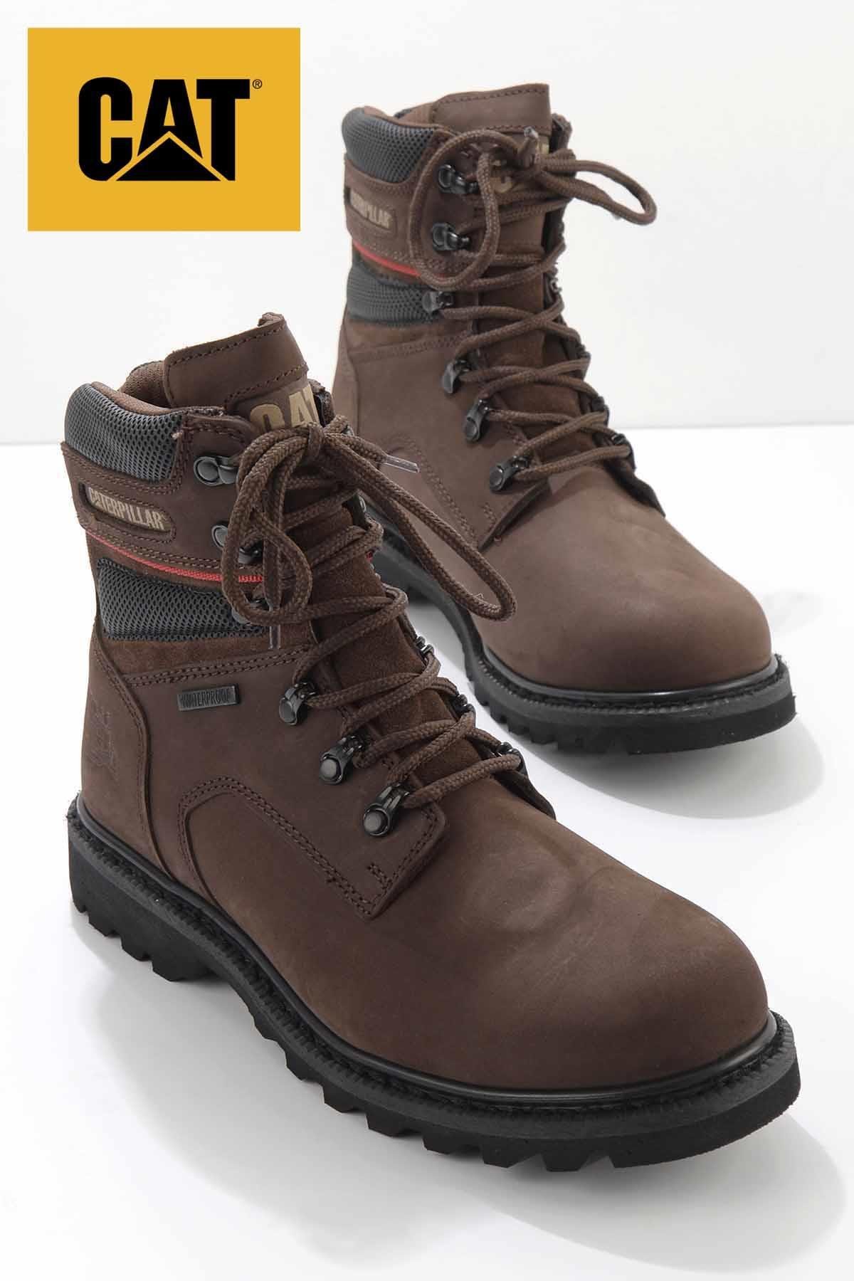 Chocolate Leather Erkek Bot & Bootie CAT1111136301