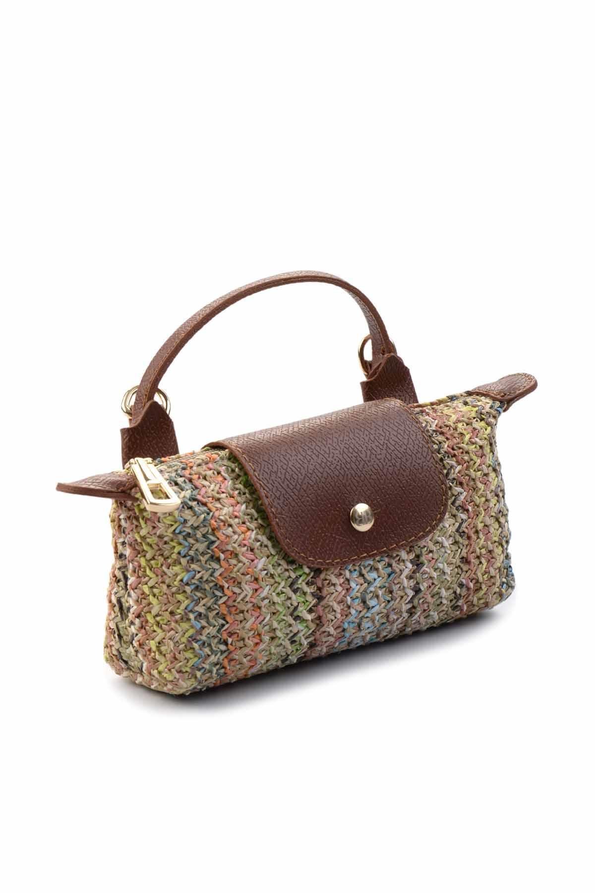 Çok Renkli  Kadın El Çantası C06681107328