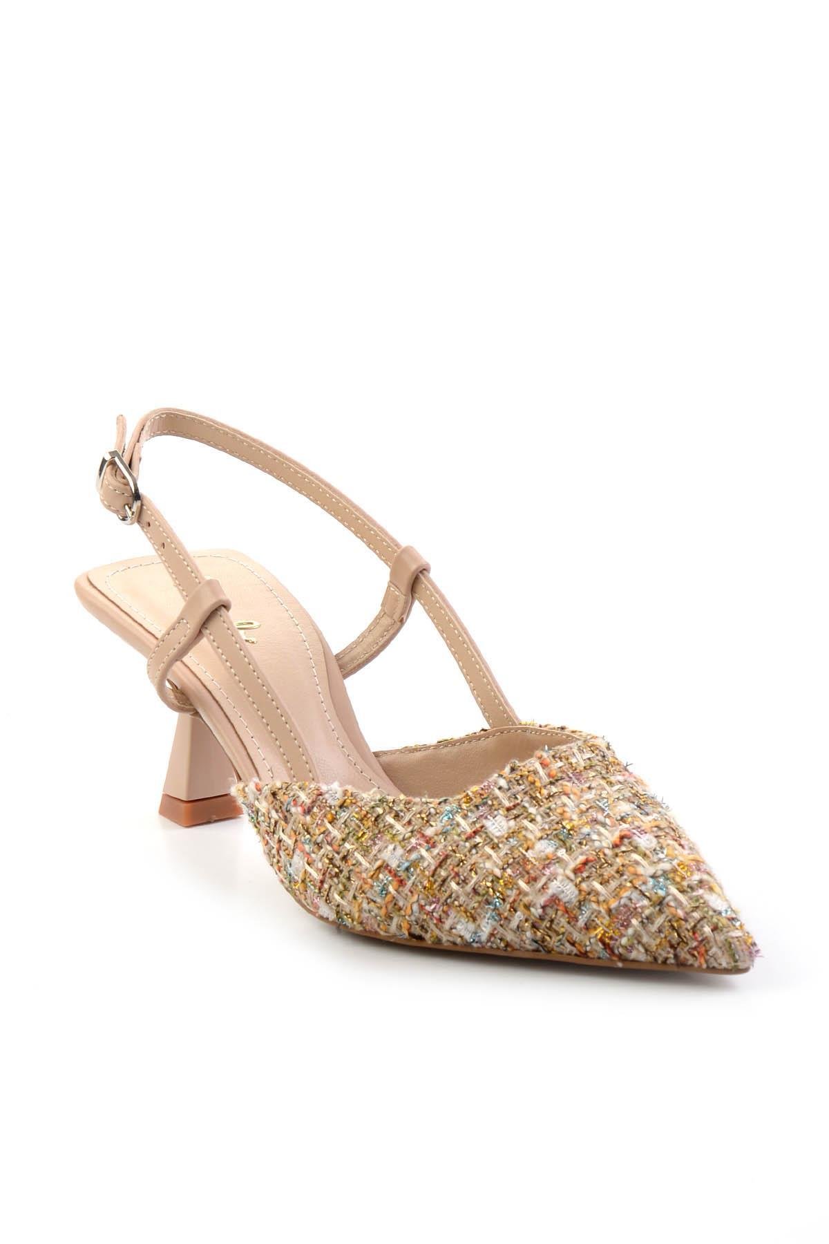Çok Renkli  Kadın Klasik Topuklu Ayakkabı K01231434304