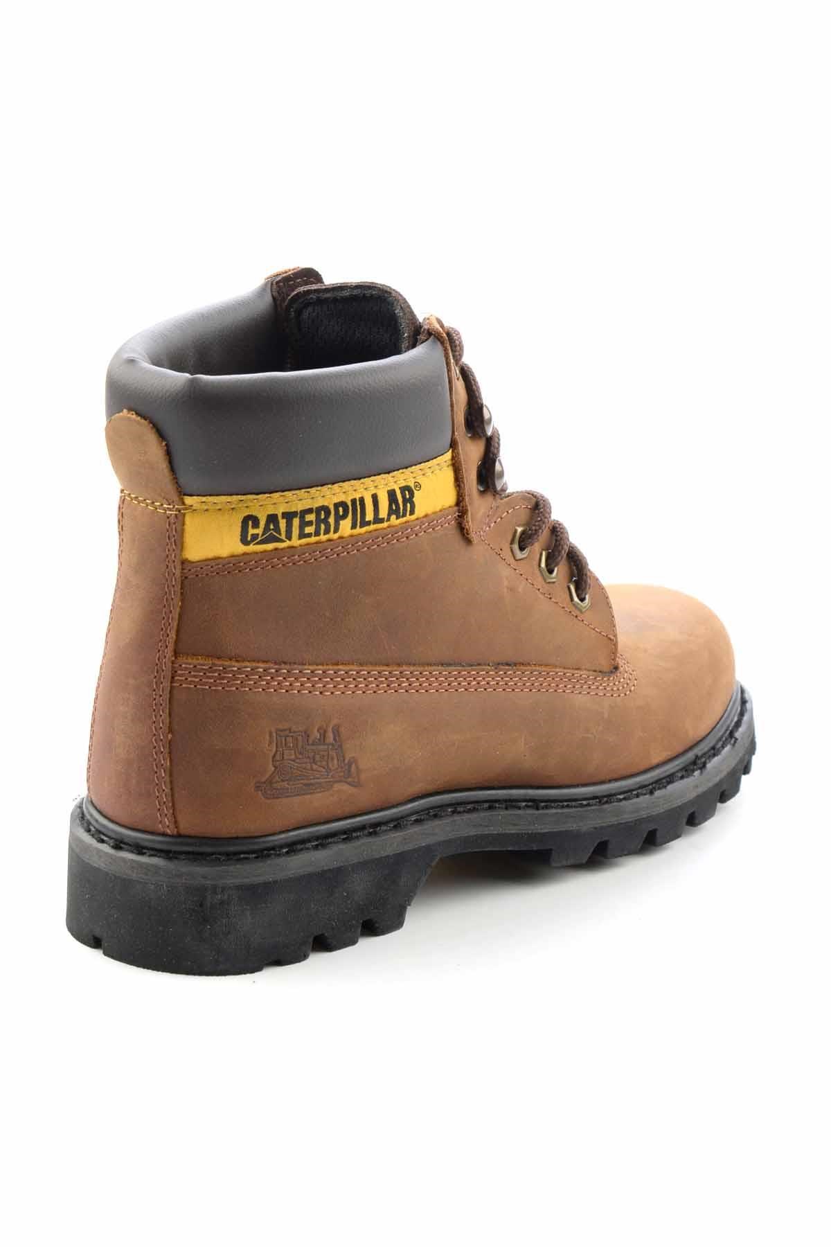 Copper Hakiki Deri Erkek Bot & Bootie CAT1111000101