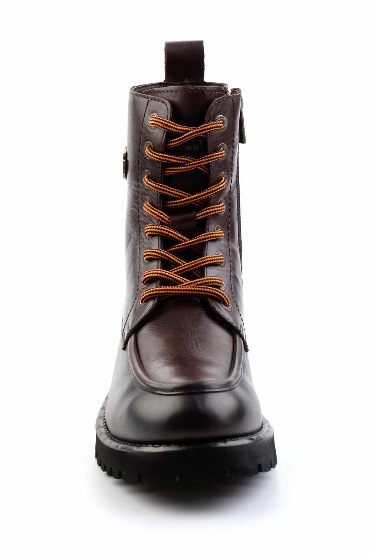 Dark Brown Leather Erkek Bot & Bootie HD1777005903