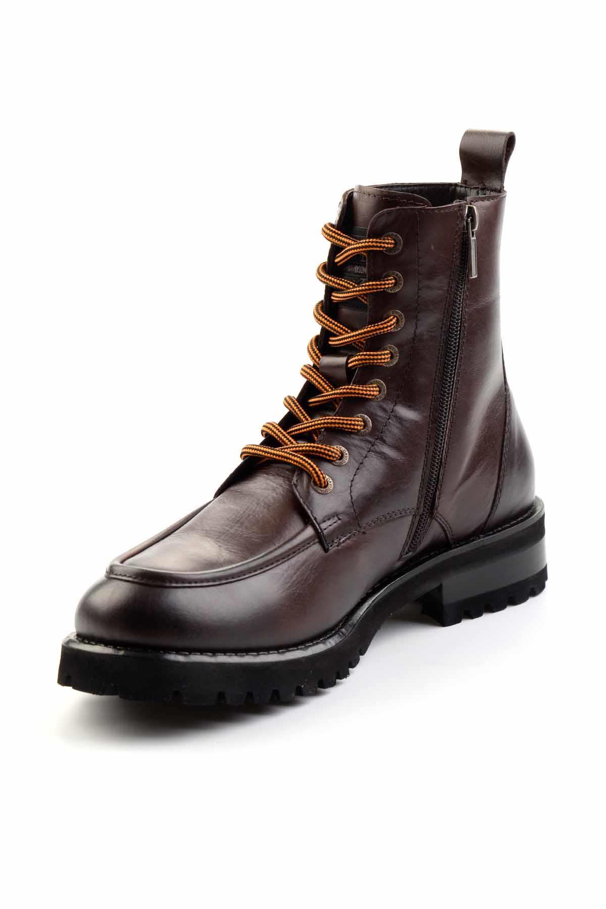 Dark Brown Leather Erkek Bot & Bootie HD1777005903