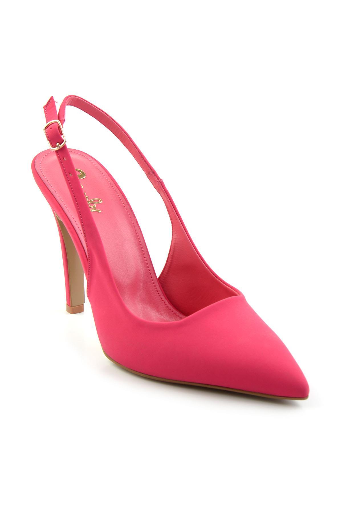 Fuşya  Kadın Klasik Topuklu Ayakkabı K01231437804