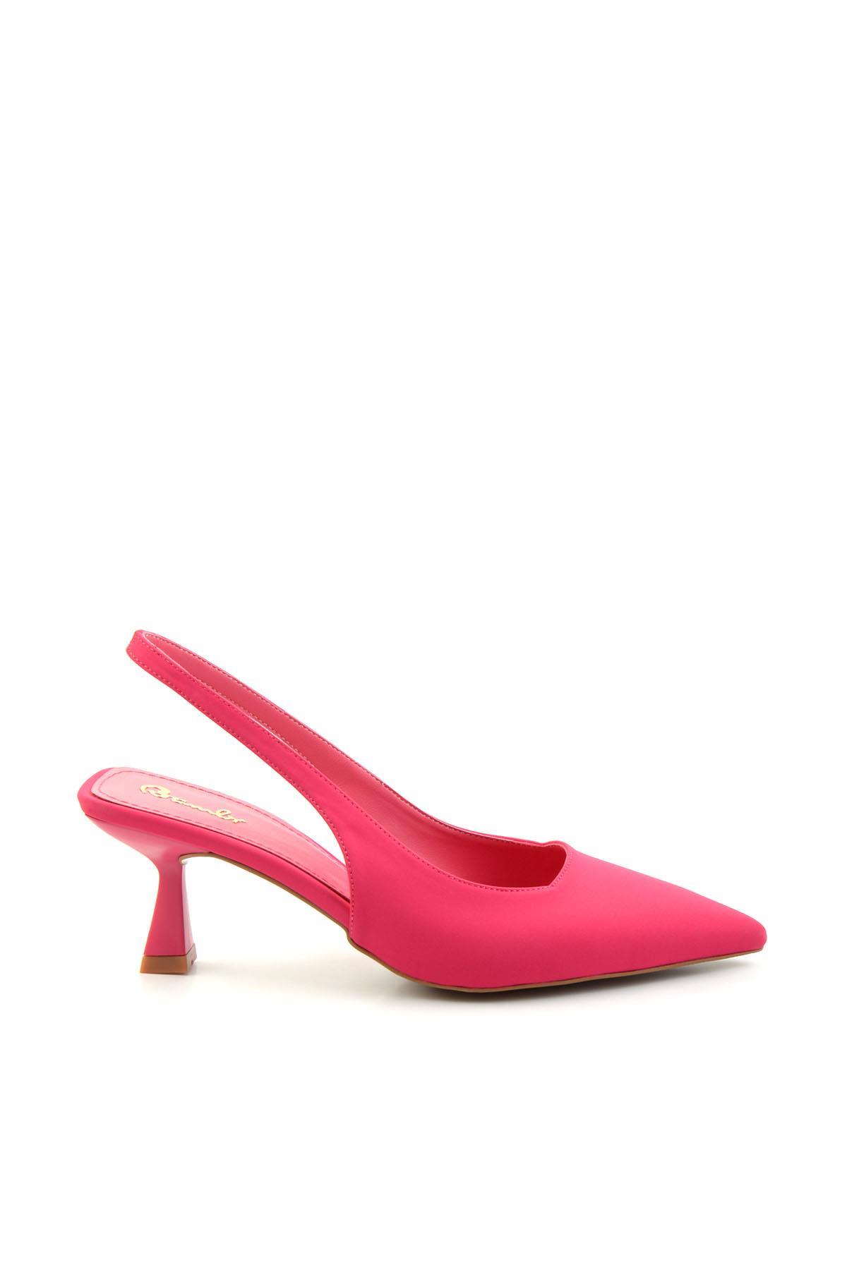 Fuşya  Kadın Klasik Topuklu Ayakkabı K01231481404