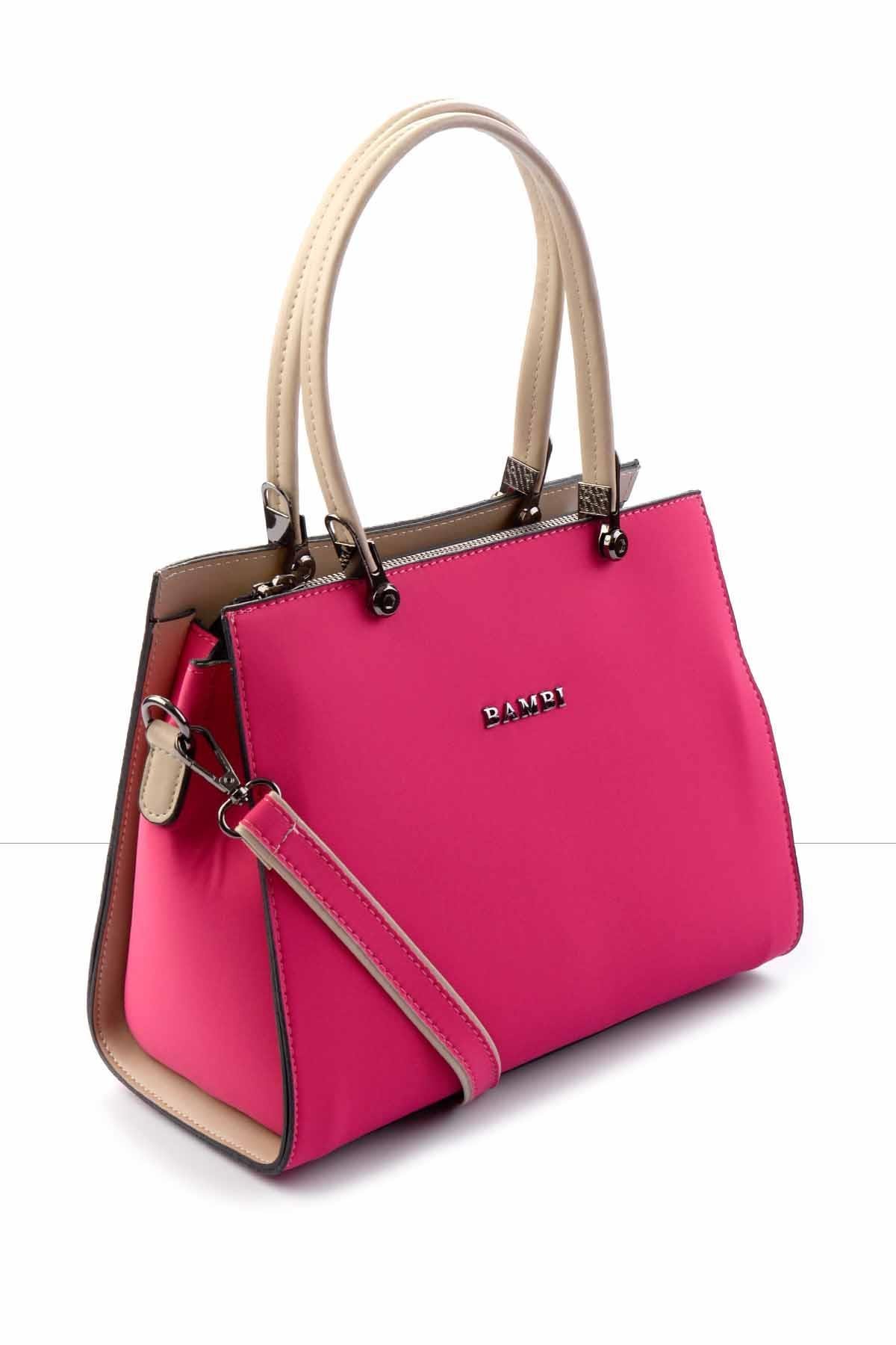 Fuşya  Kadın Omuz Çantası C06636430804