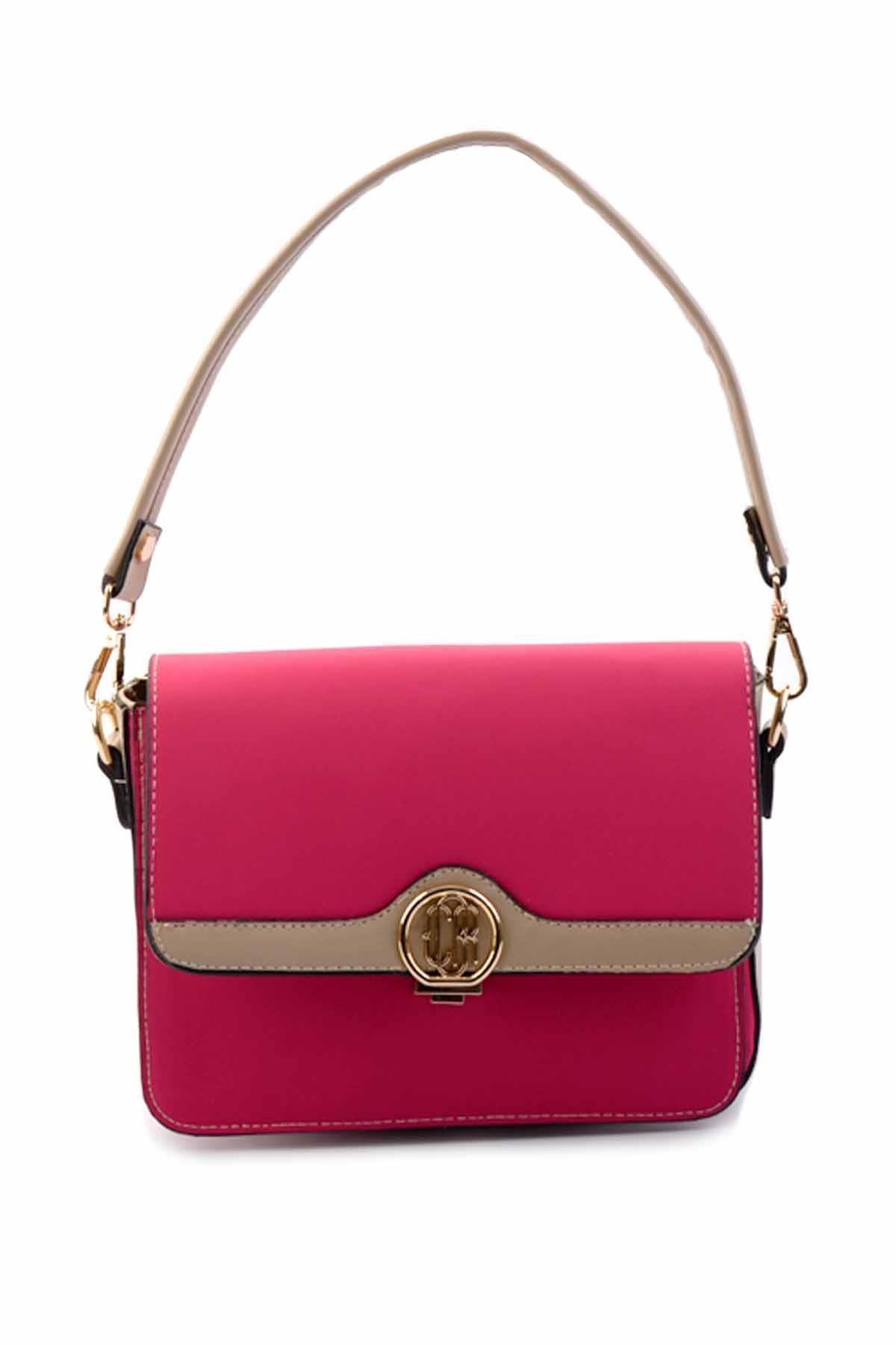 Fuşya  Kadın Omuz Çantası C06636610504