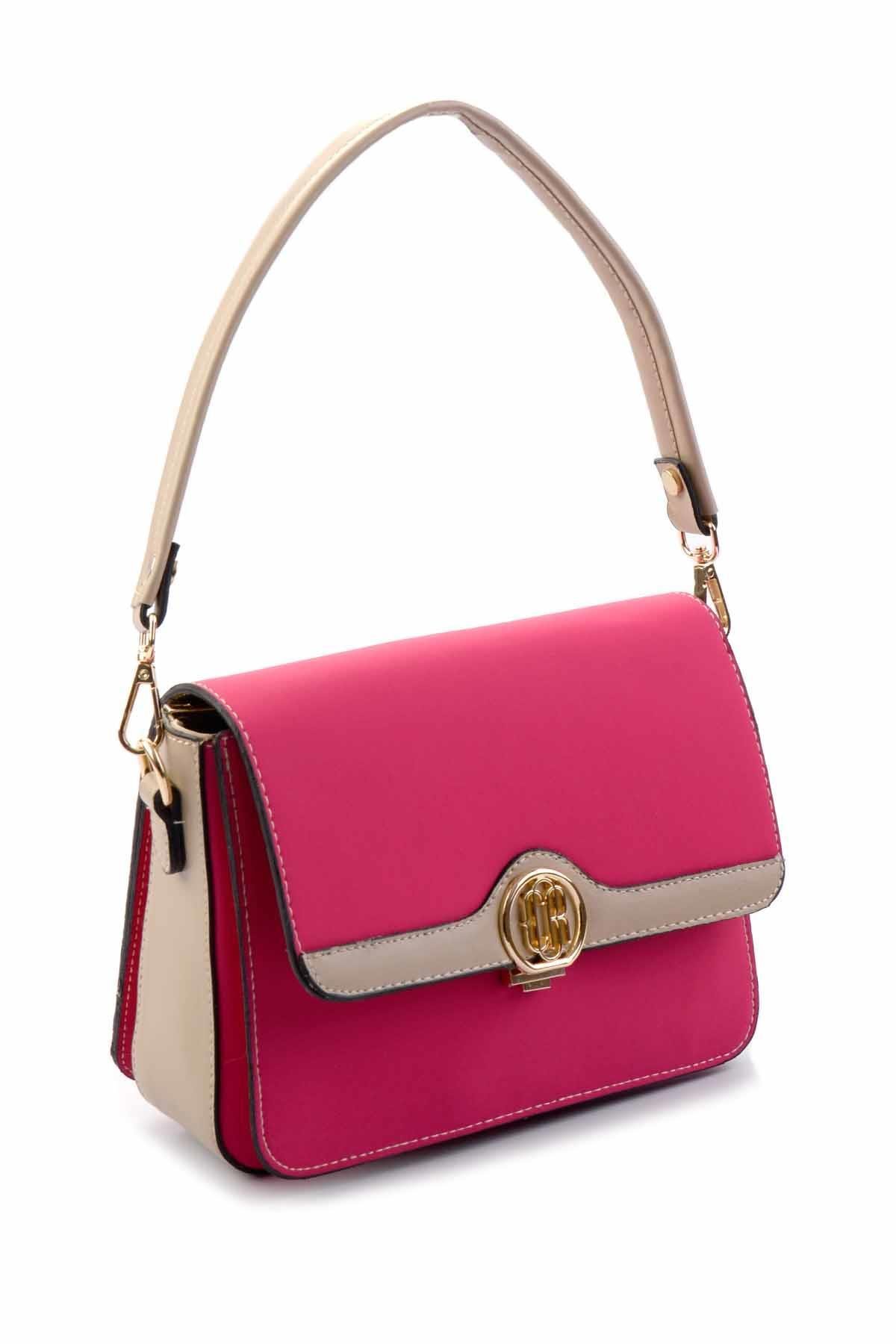 Fuşya  Kadın Omuz Çantası C06636610504