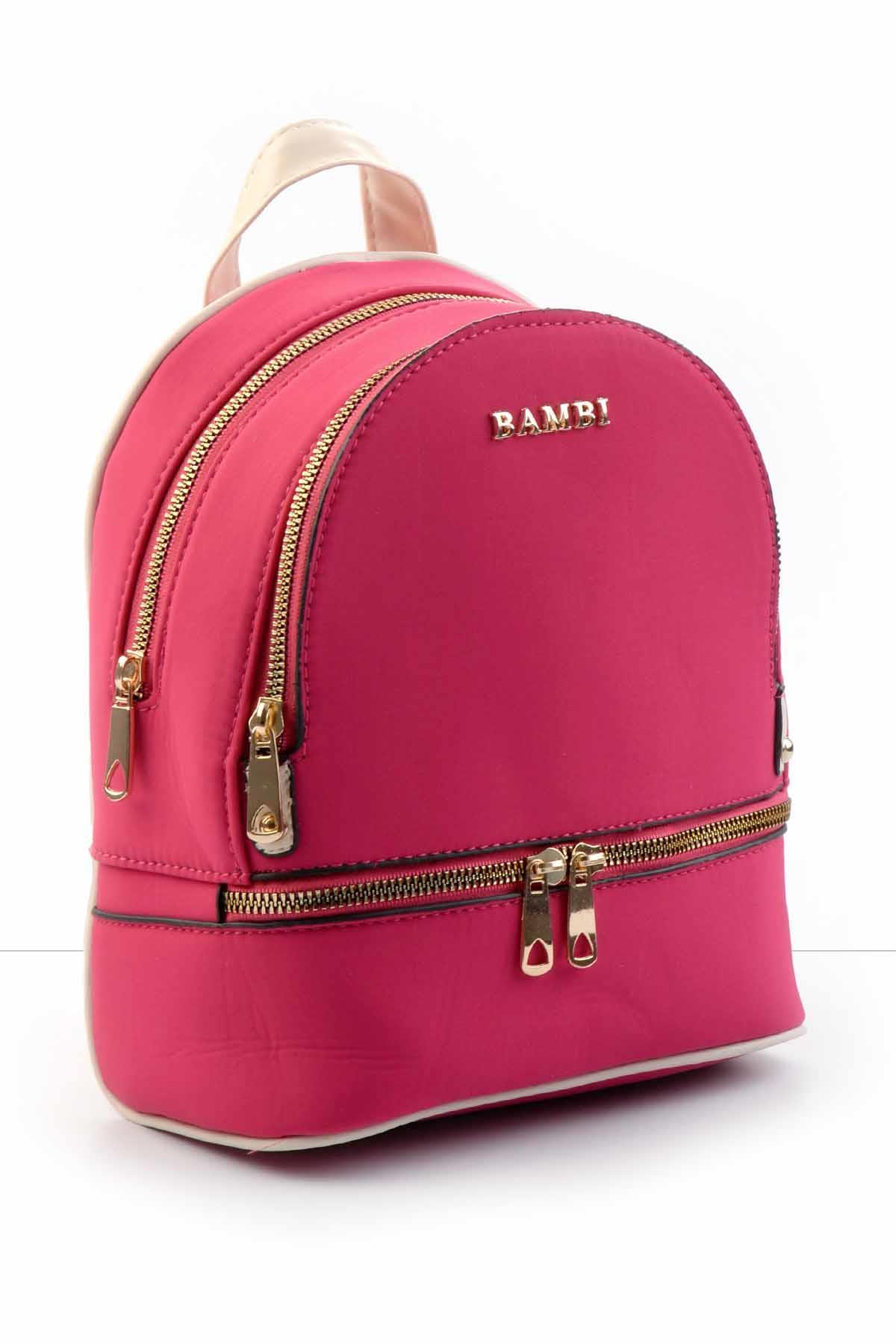 Fuşya  Kadın Sırt Çantası C06620146304