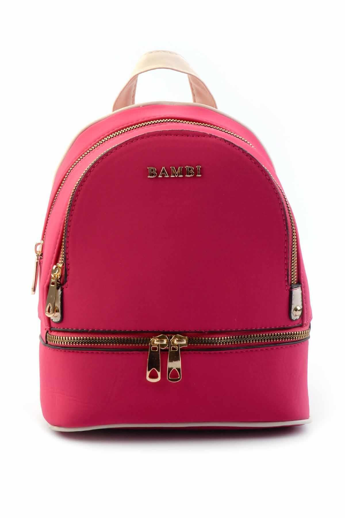 Fuşya  Kadın Sırt Çantası C06620146304