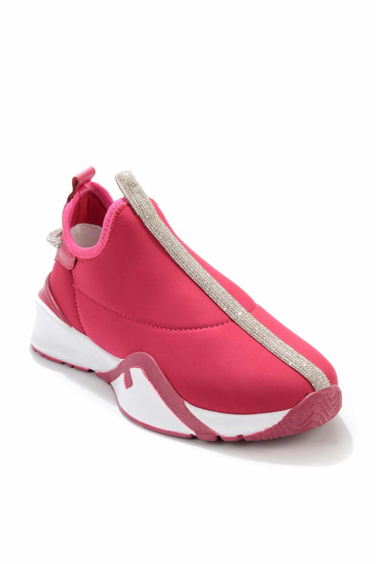 Fuşya Streç  Kadın Sneaker K01235004317