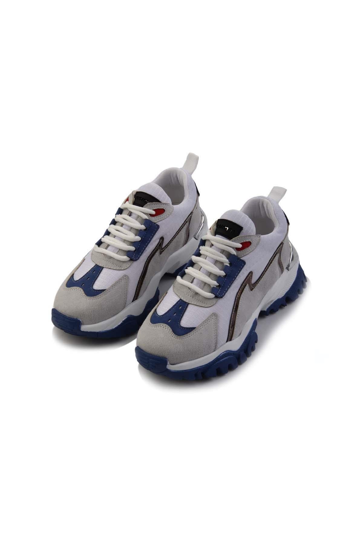 Gri Beyaz  Kadın Sneaker K01228400102