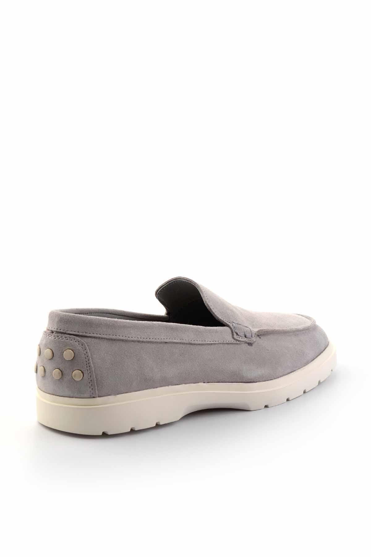 Gri Leather Erkek Casual Ayakkabı E01585722502