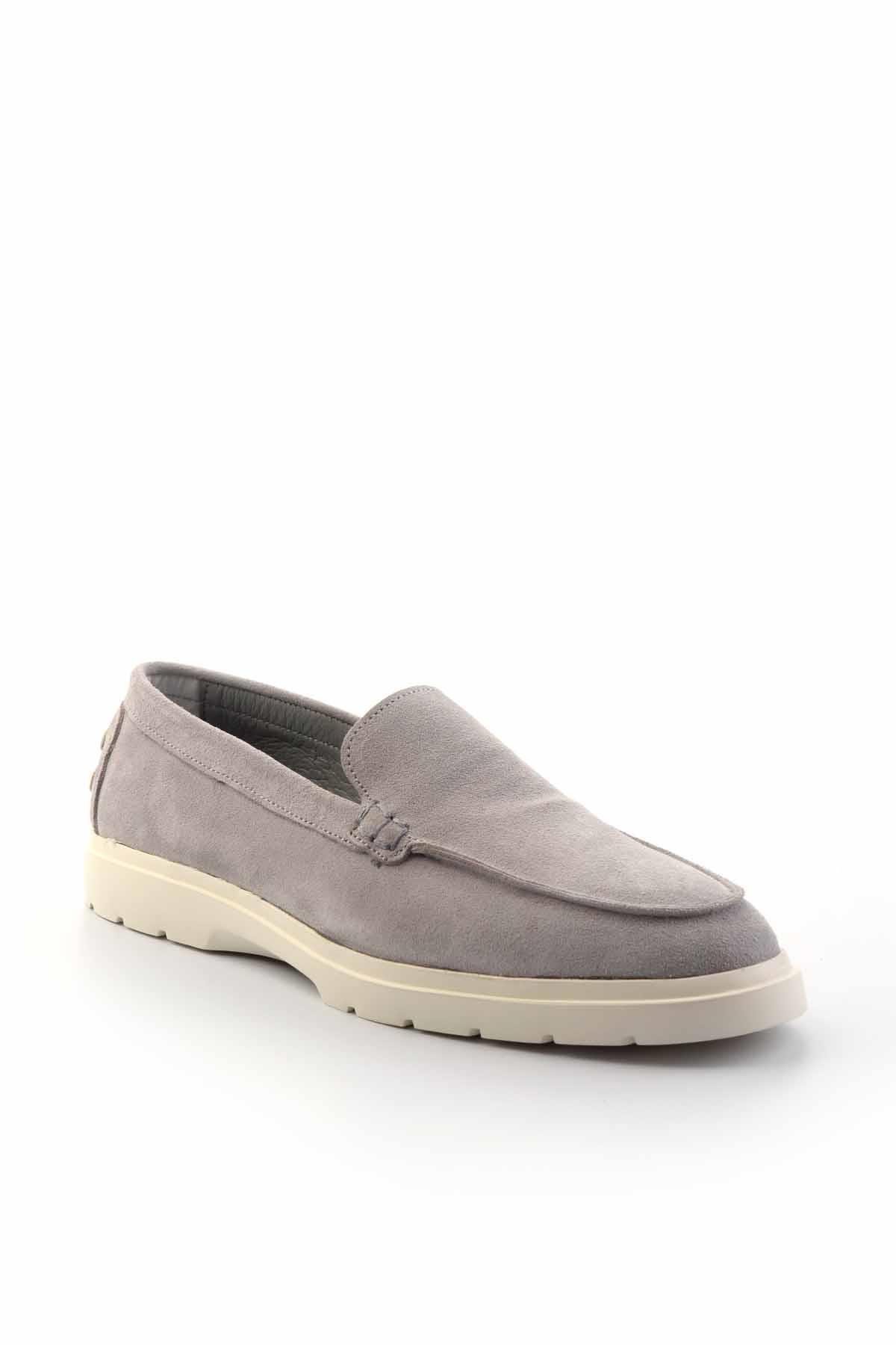 Gri Leather Erkek Casual Ayakkabı E01585722502