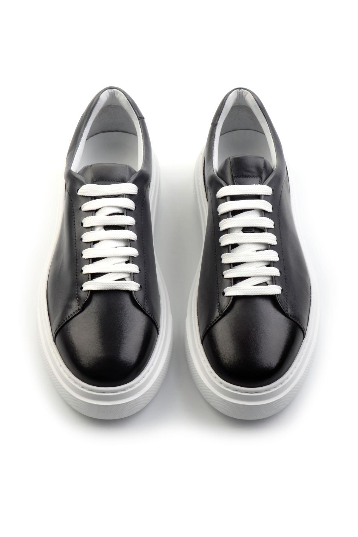 Gri Leather Erkek Sneaker E01083016803