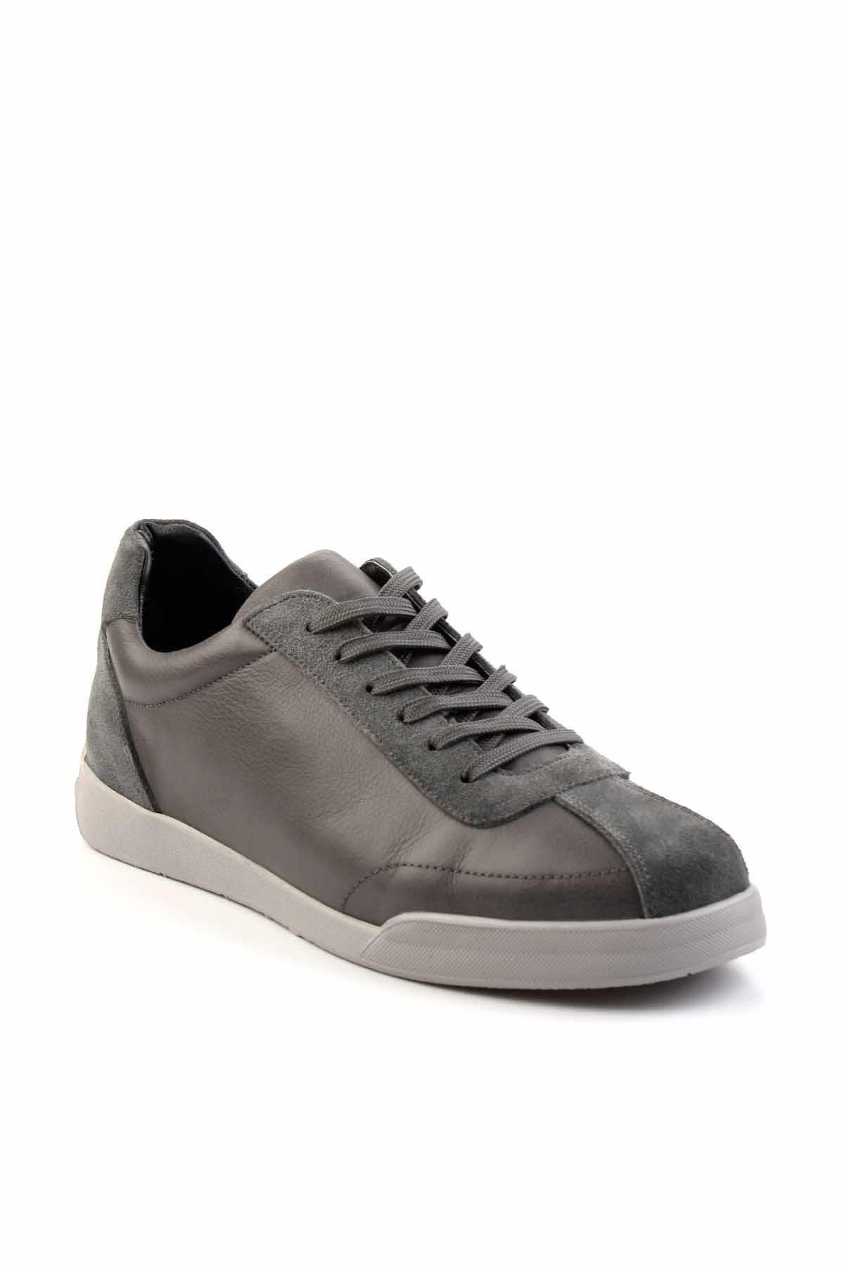 Gri Leather Erkek Sneaker E01728019243