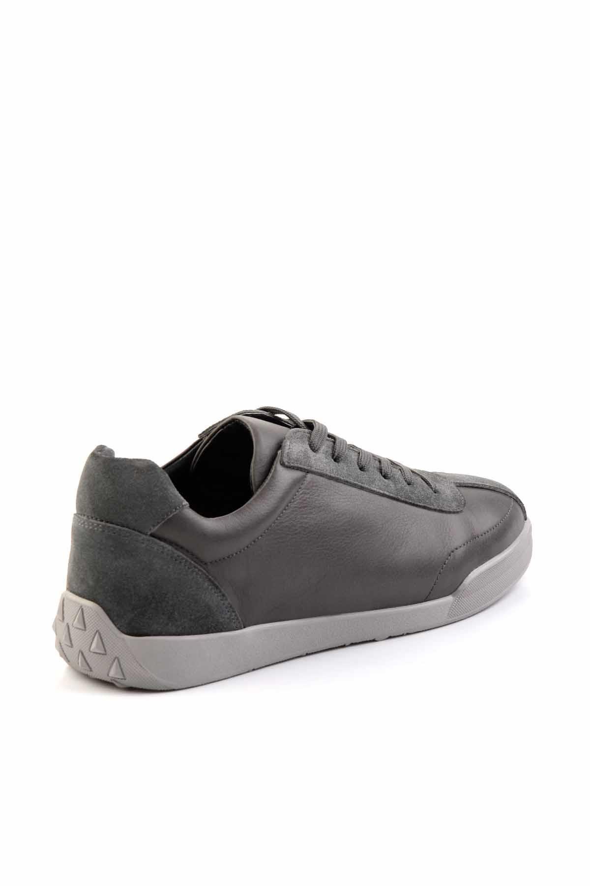 Gri Leather Erkek Sneaker E01728019243