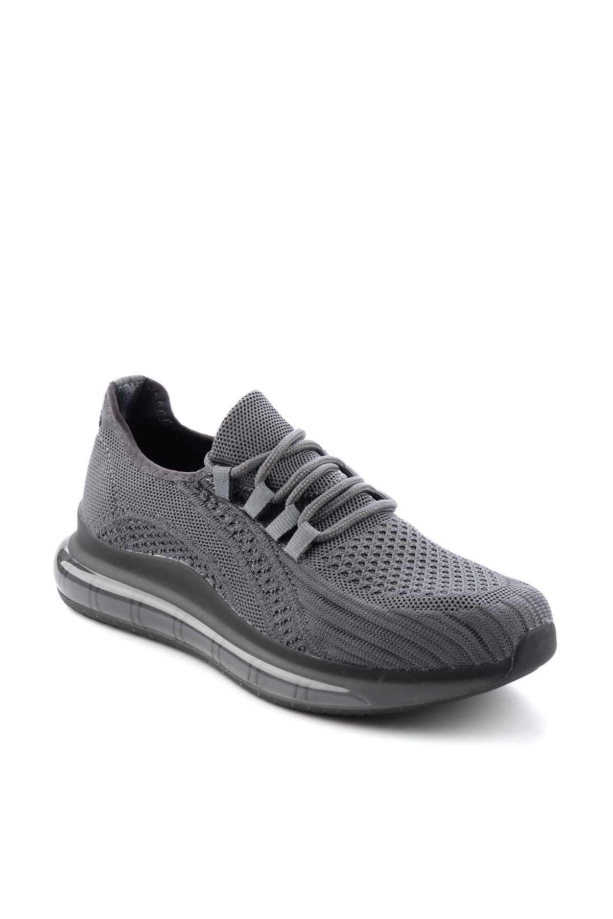 Gri Triko  Erkek Sneaker E01986202782