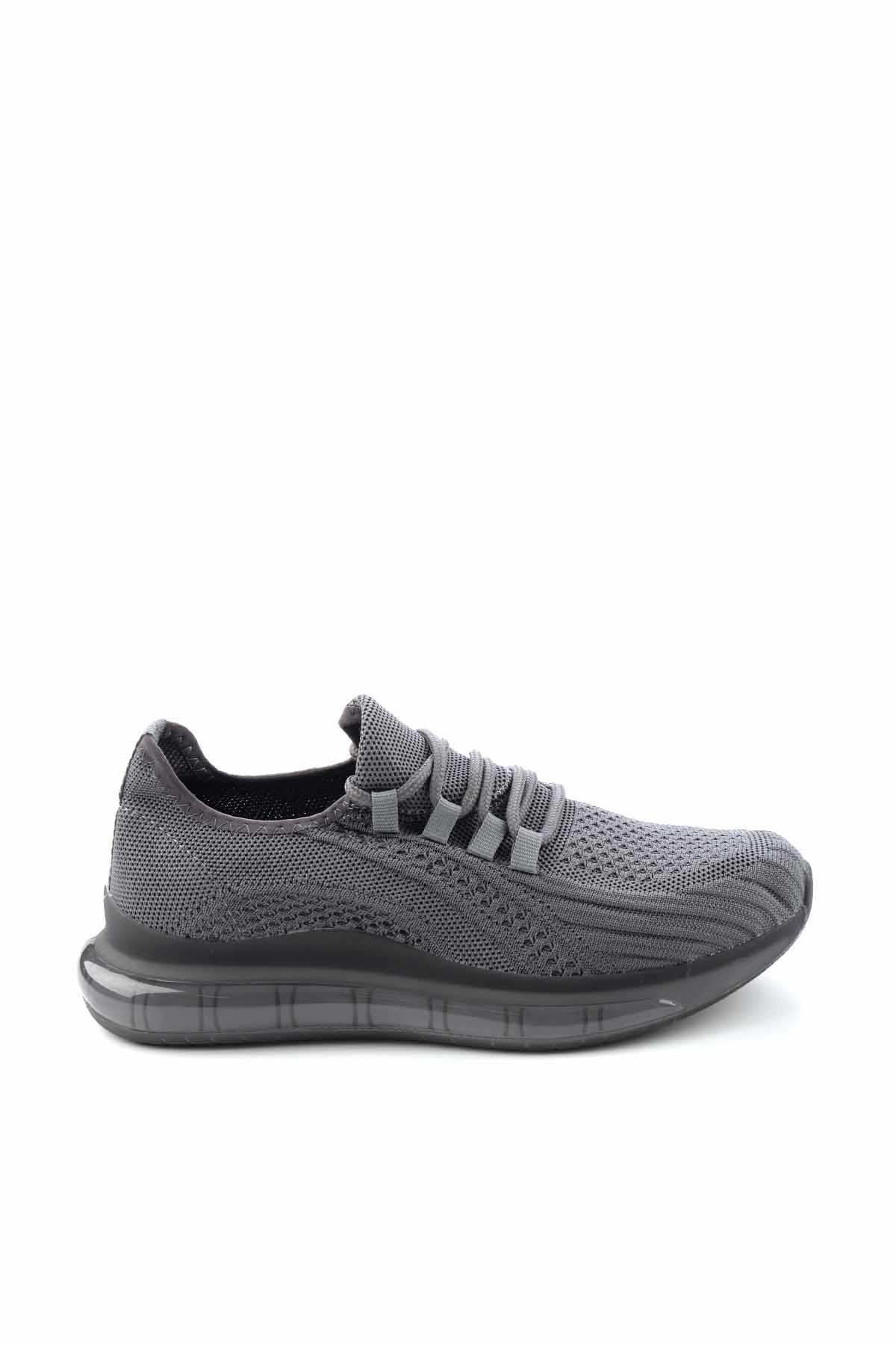 Gri Triko  Erkek Sneaker E01986202782