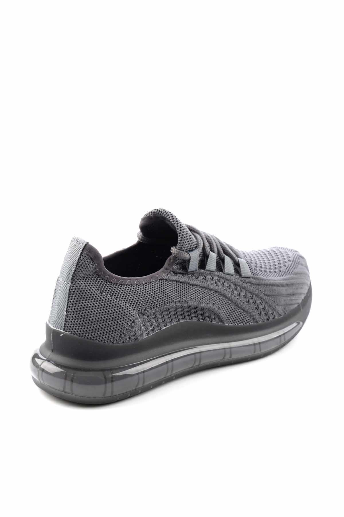 Gri Triko  Erkek Sneaker E01986202782