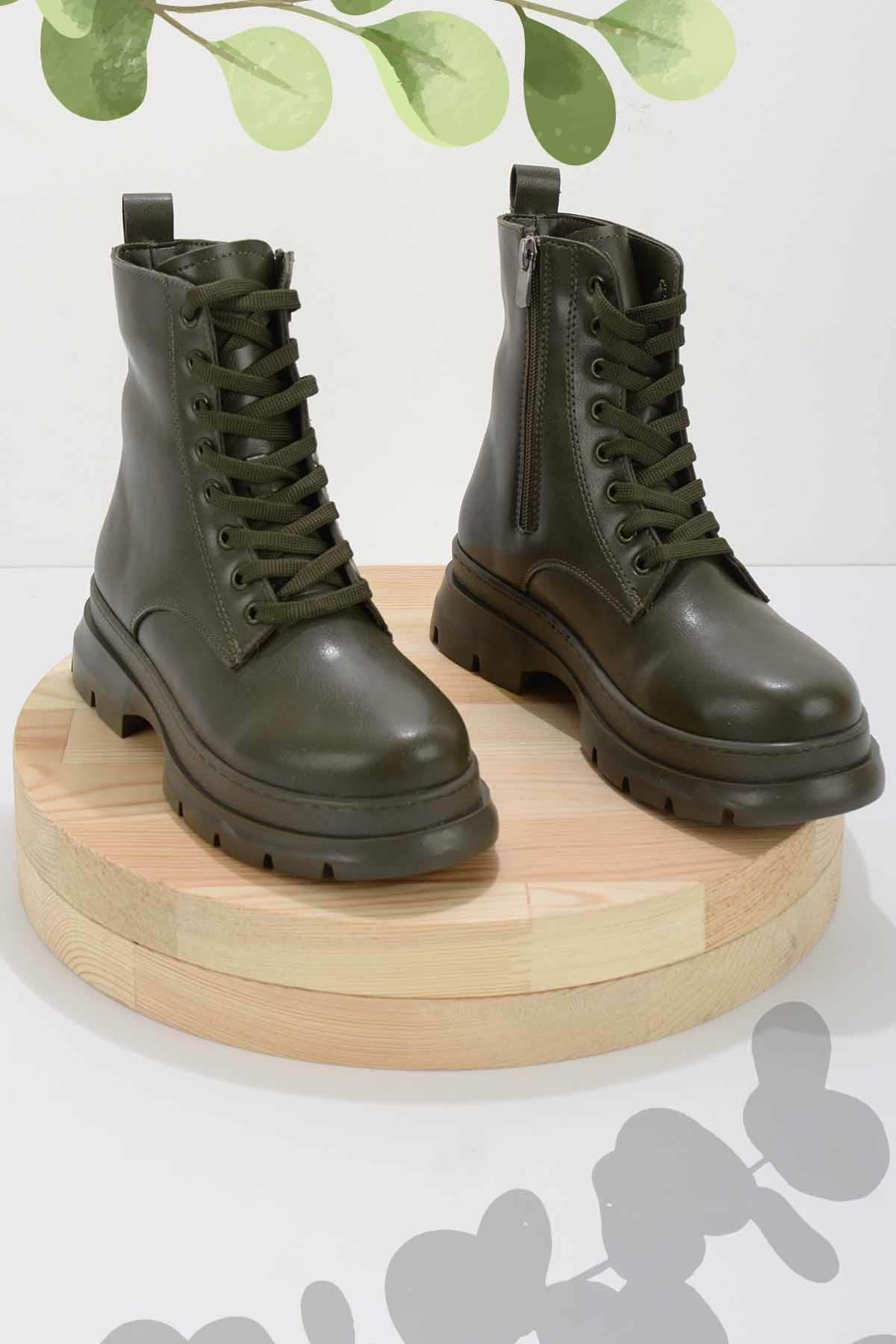 Haki  Kadın Bot & Bootie K02578000809