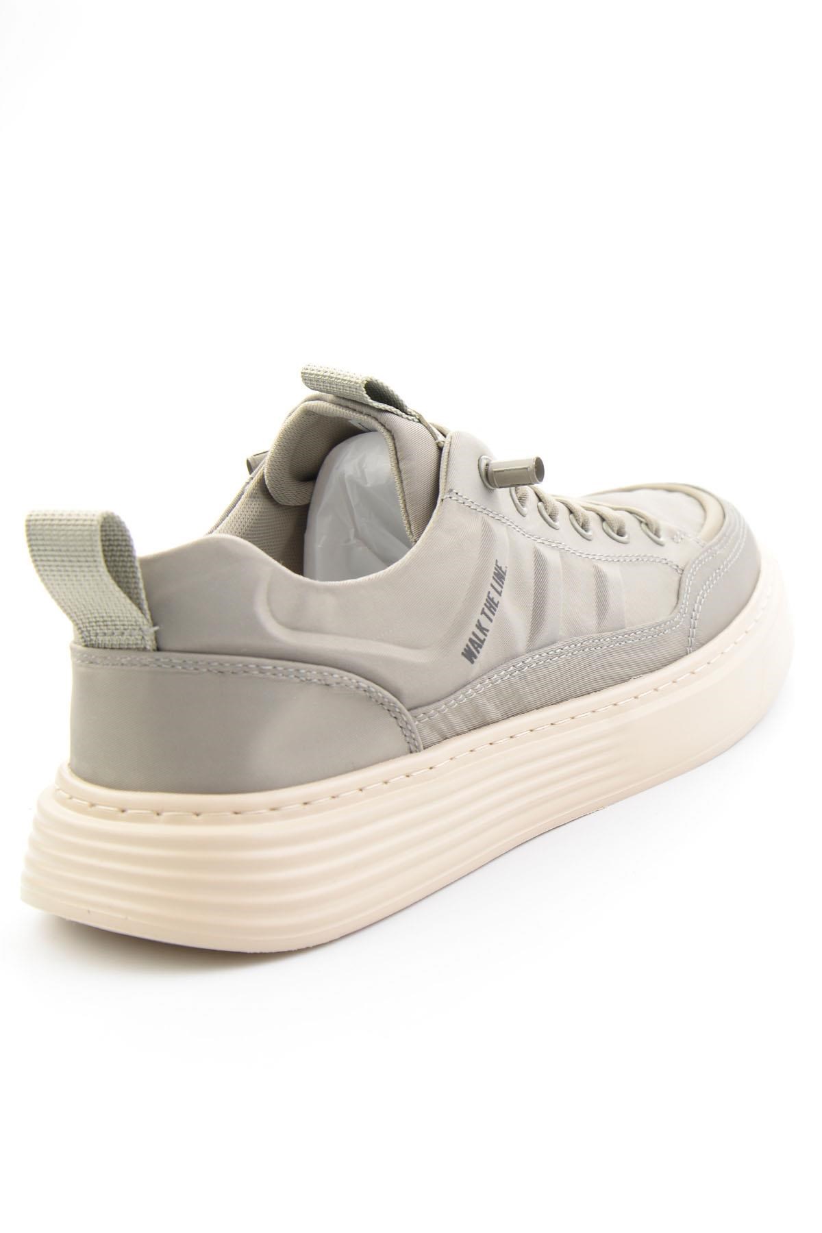 Haki Keten  Erkek Sneaker E01175521118
