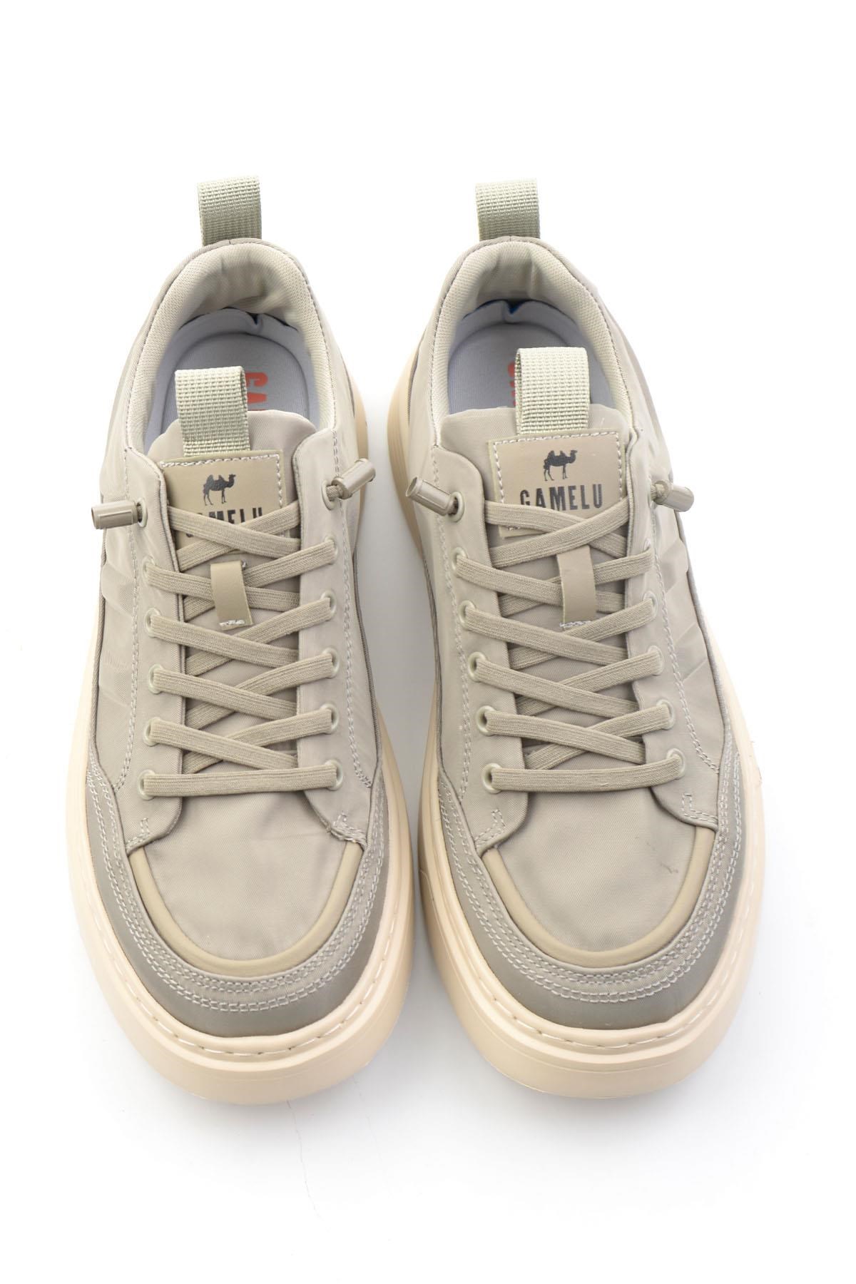 Haki Keten  Erkek Sneaker E01175521118