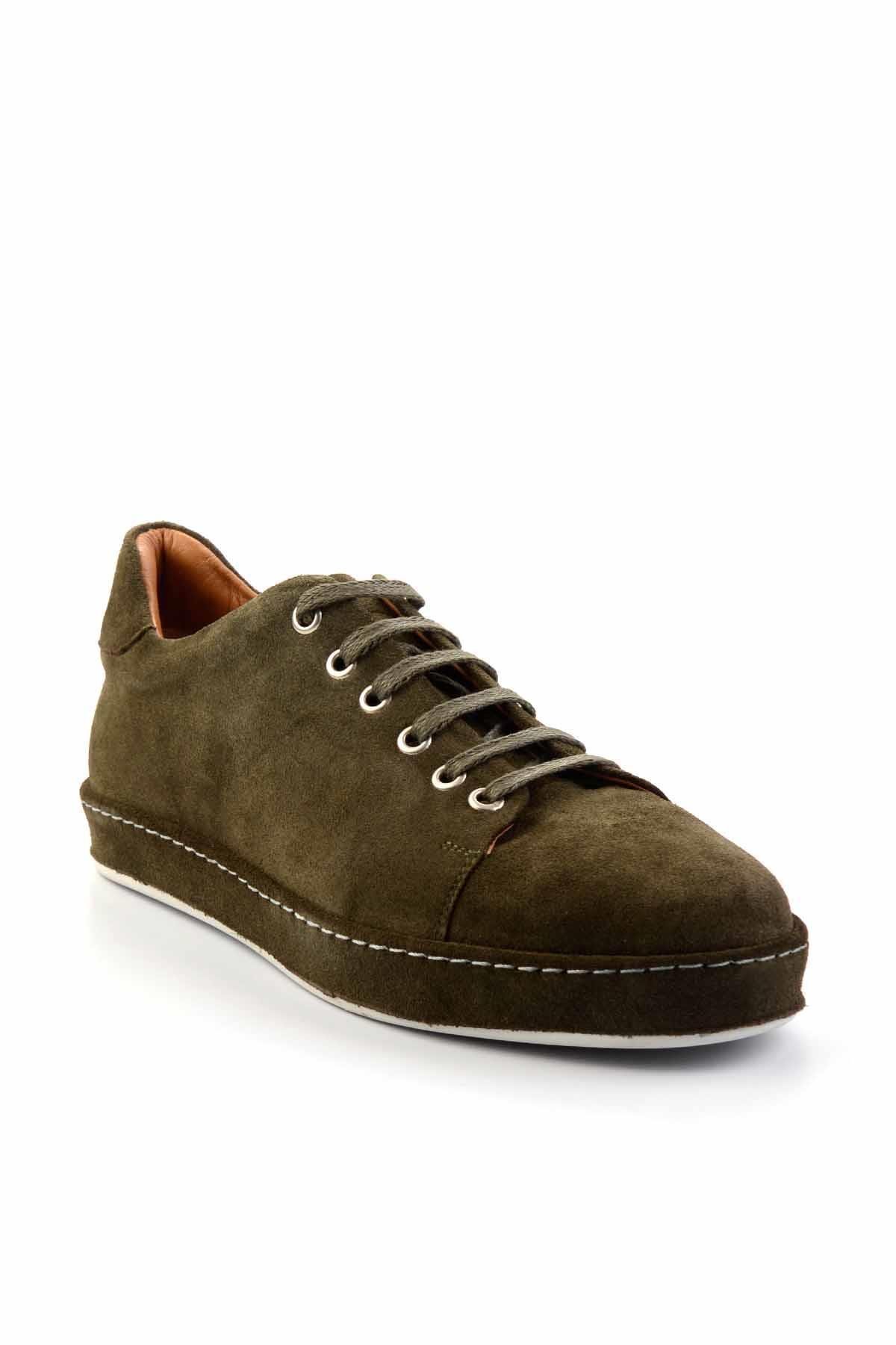Haki Leather Erkek Casual Ayakkabı E01310331002