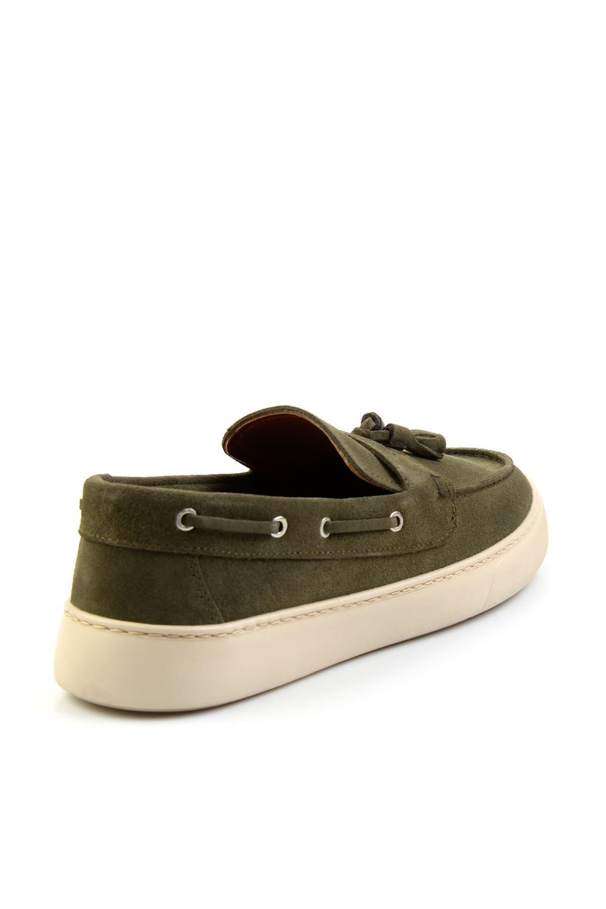 Haki Leather Erkek Casual Ayakkabı E01863815002