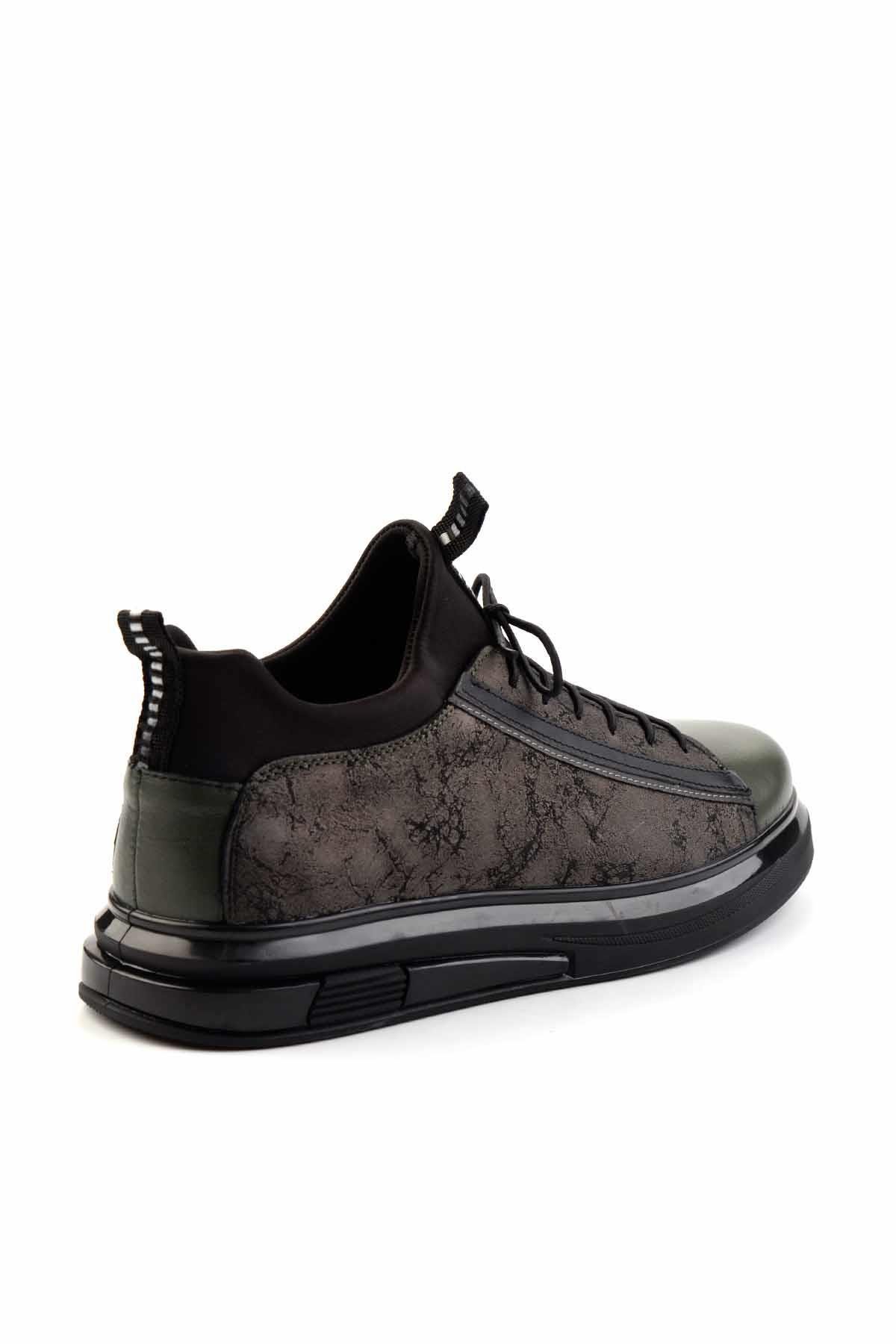 Haki Leather Erkek Sneaker E01011013103