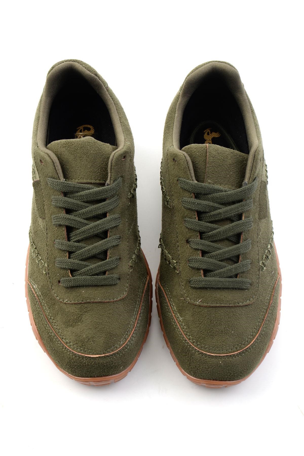 Haki Süet  Kadın Sneaker K01234050572