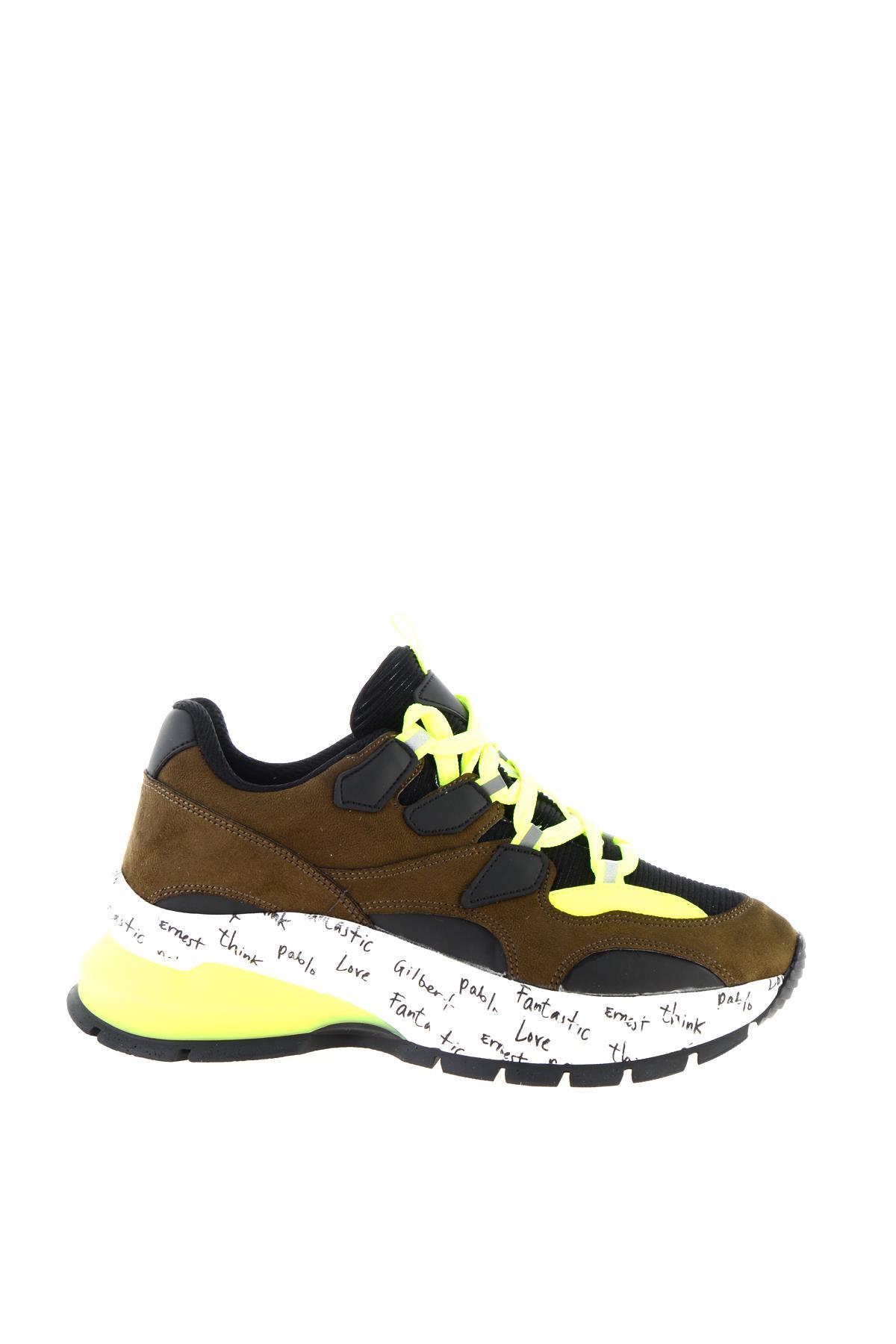 Haki Süet  Kadın Sneaker K0649490565
