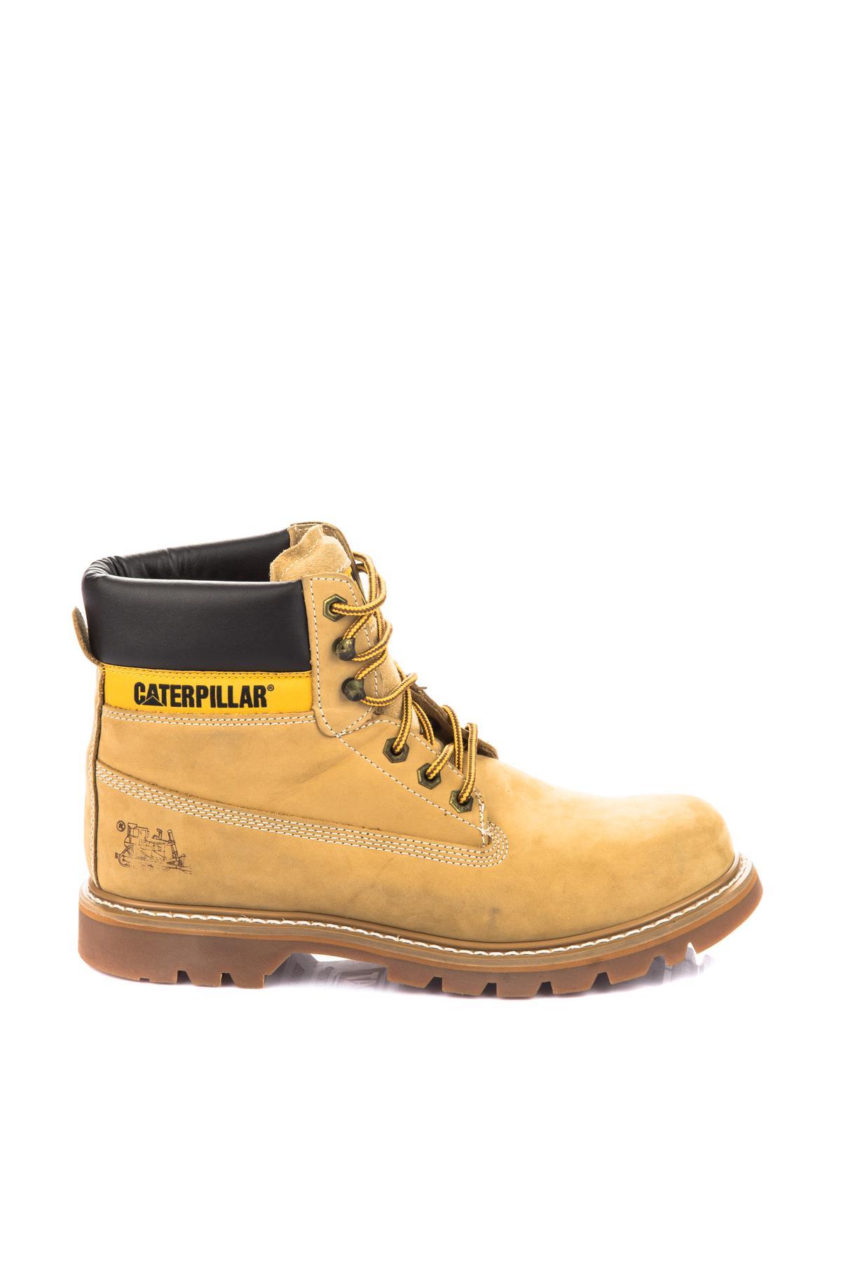 Honey Nubuk Hakiki Deri Erkek Bot & Bootie CAT1111000101