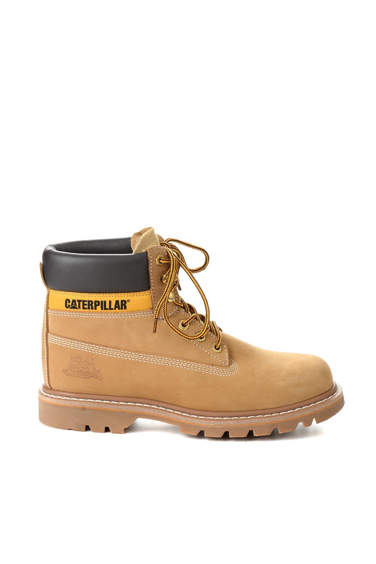 Honey Nubuk Hakiki Deri Erkek Bot & Bootie CAT1111000101