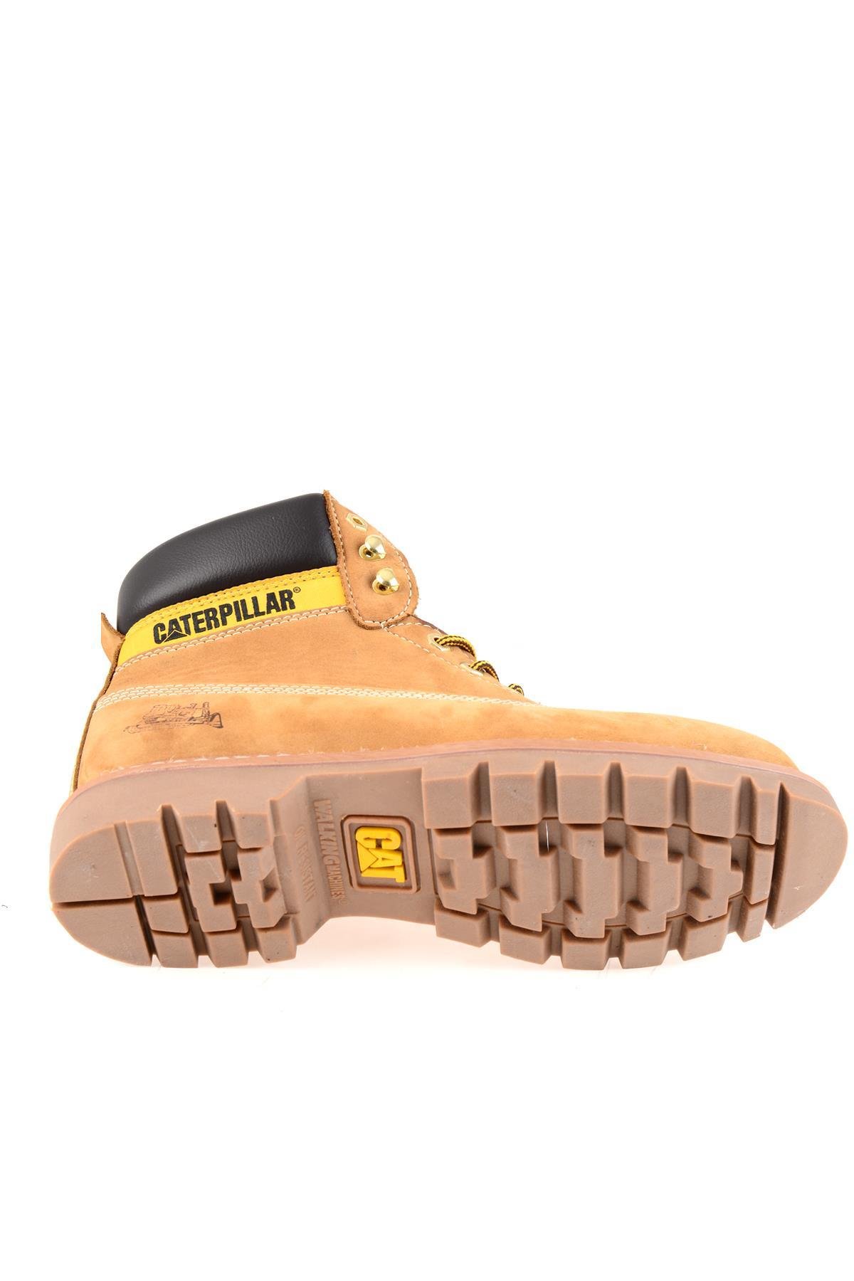 Honey Nubuk Hakiki Deri Erkek Bot & Bootie CAT1111000101