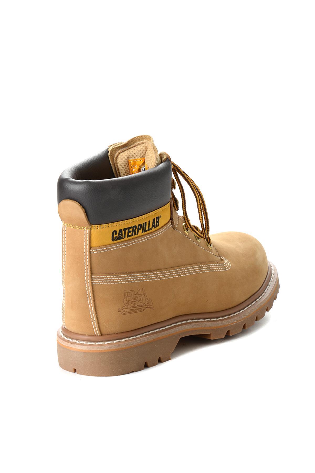 Honey Nubuk Hakiki Deri Erkek Bot & Bootie CAT1111000101