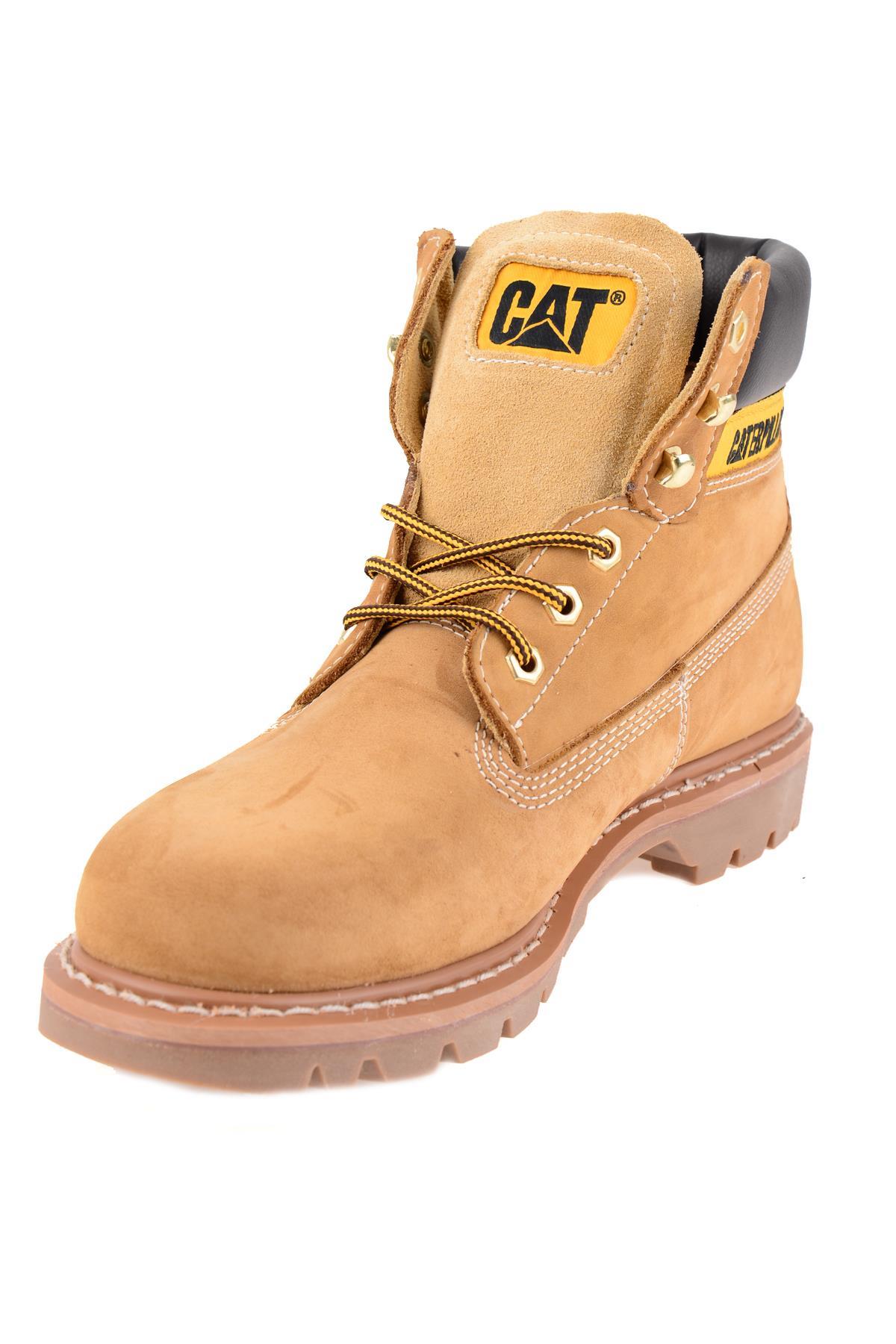 Honey Nubuk Hakiki Deri Erkek Bot & Bootie CAT1111000101